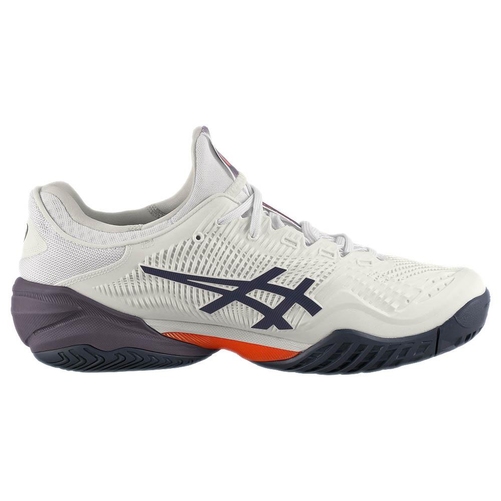 Asics Men's Court FF 3 - White/Greyish Purple、mySite、neckold