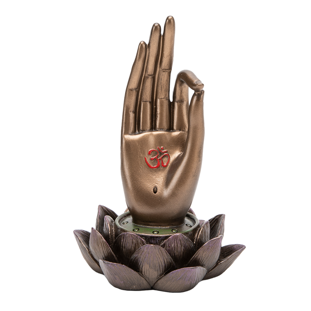 Vitarka Mudra Om Incense Holder、mySite、topwebapps