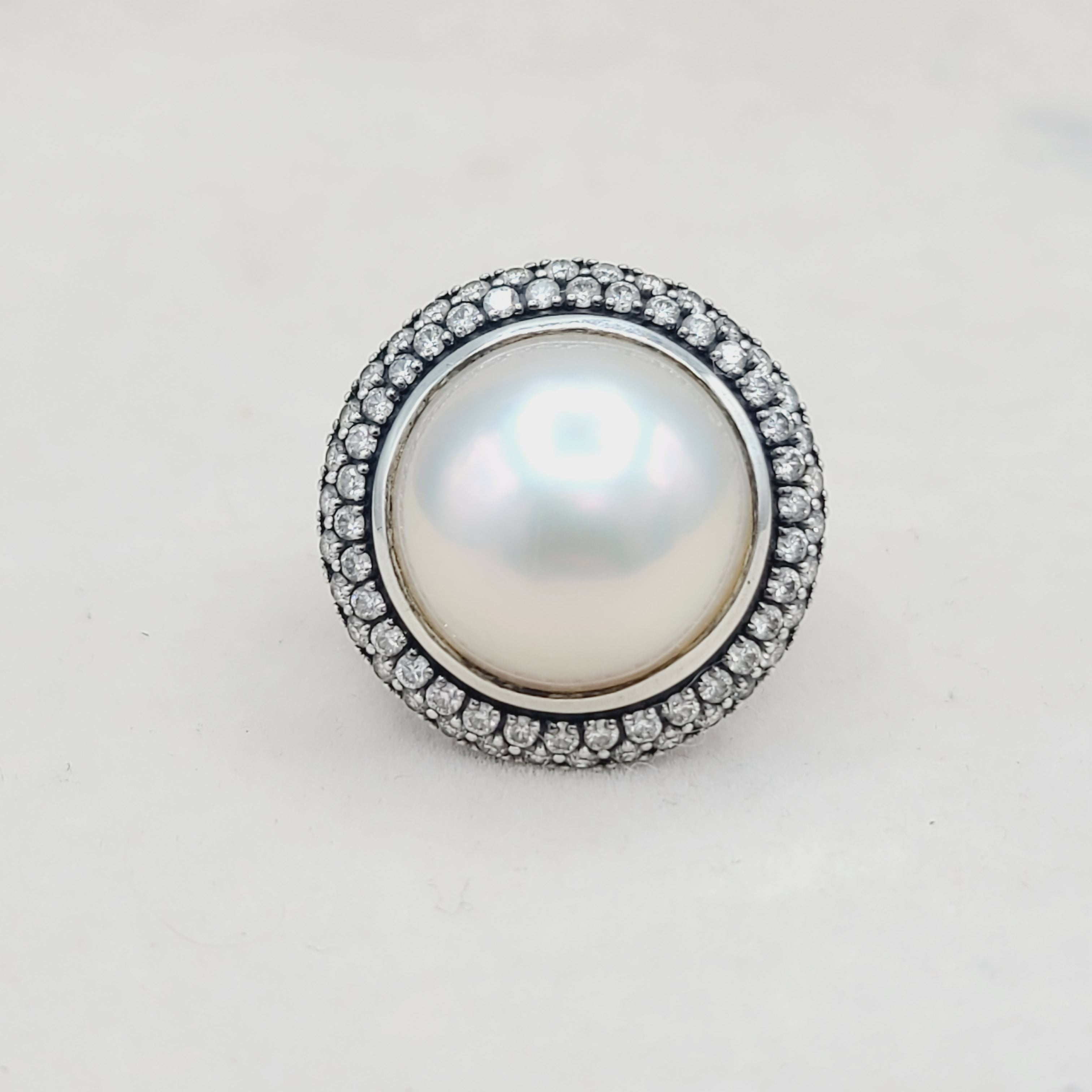 David Yurman Cerise Moonlight Ice Ring 鈥?Pearl & Diamonds、mySite、hinf8tx79