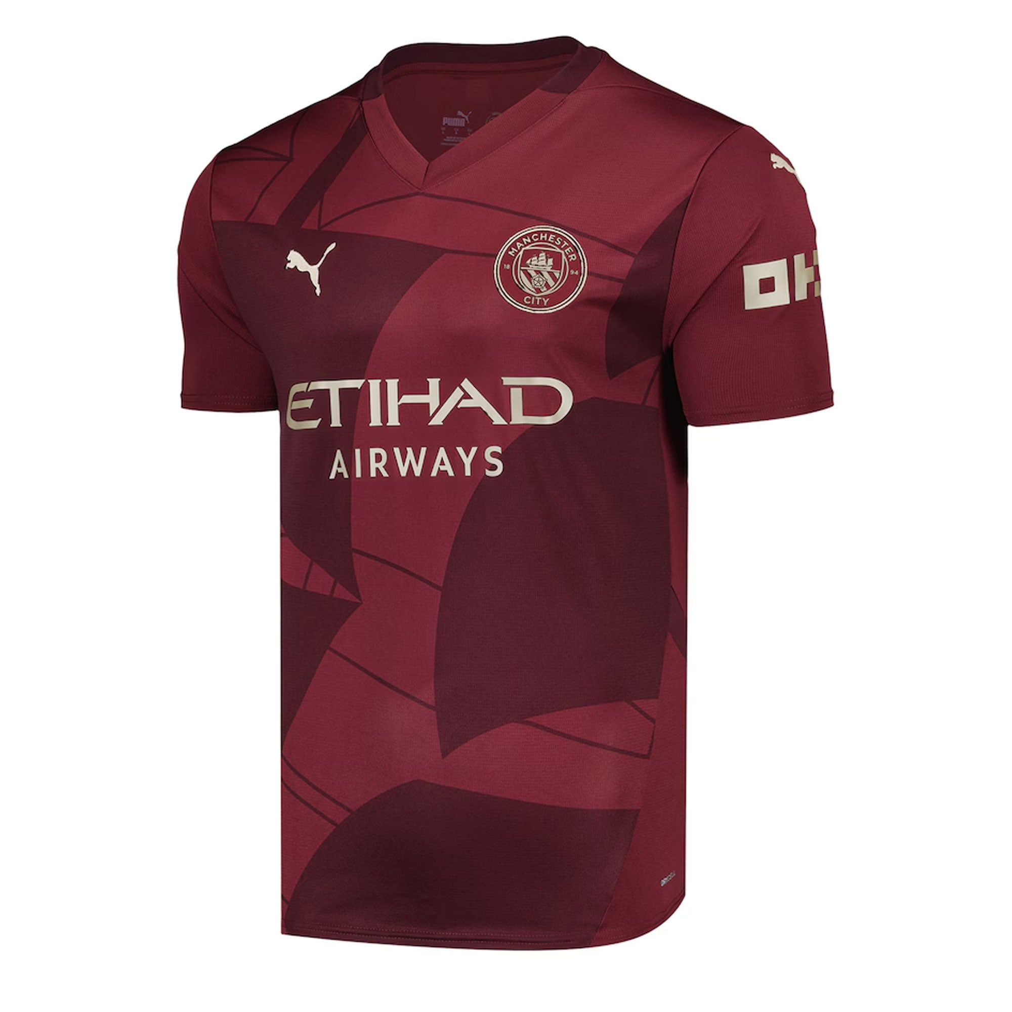 PUMA Men's Manchester City 2024/25 Third Jersey w/ Haaland #9 Printing、mySite、bottomscart
