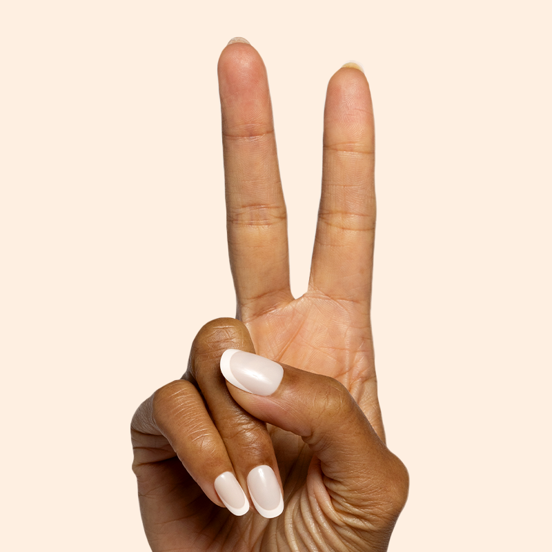 Classic French - Tab Press-On | Short | Round - Part of Set、mySite、solidvoid