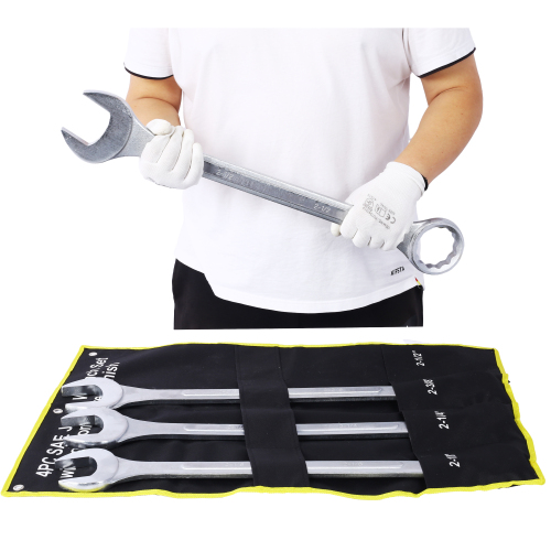 Jumbo Combination Wrench Set extra large, Metric, 11-piece, 34 to 50mm,Black Oxide, with Pouch、、eastwooduniform