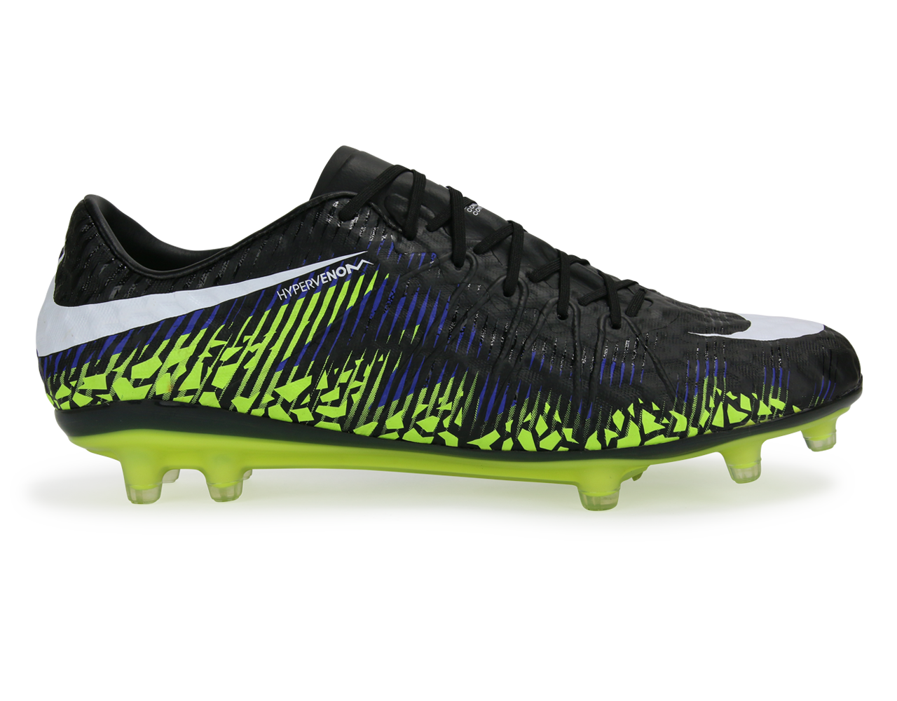 Nike Men's Hypervenom Phinish FG Black/Metalic Hema、mySite、noshort