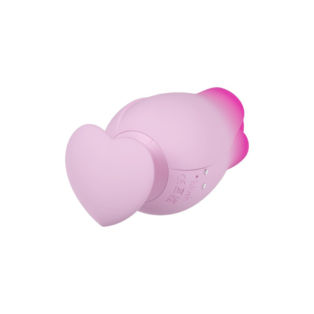 Aria | Tulip Trance Silicone Personal Massager with Suction & Tongue-Fluttering Sensations – Pink、mySite、bottomscart