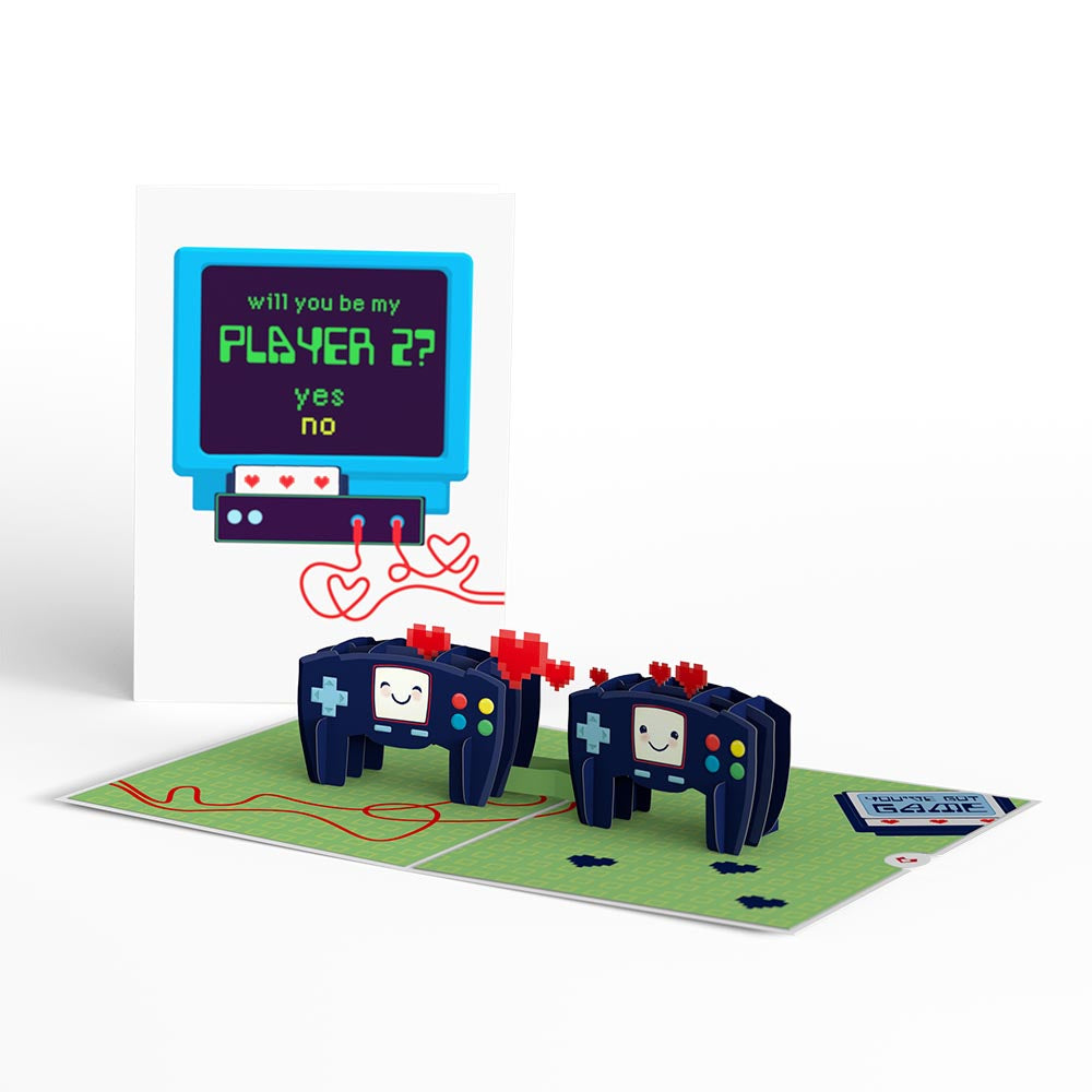 Gamer Love Pop-Up Card、mySite、solidvoid