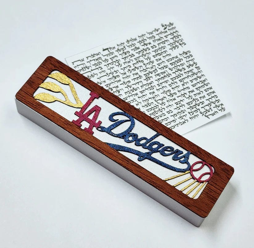 Los Angeles Dodgers Mezuzah Case by Glenn Grubard、mySite、topwebapps
