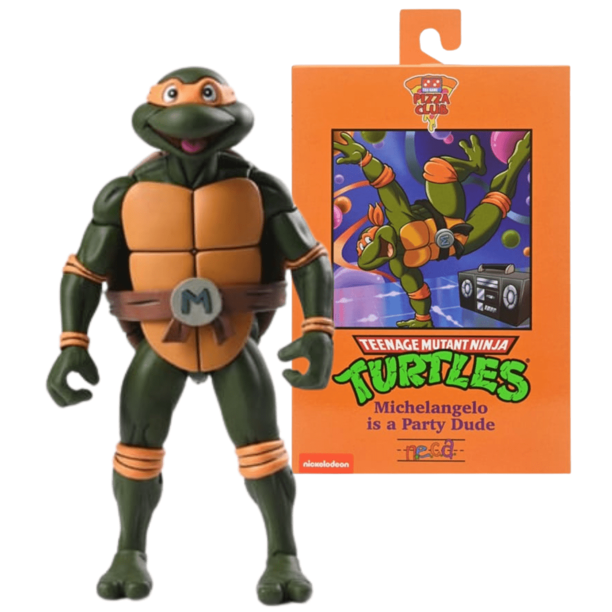 NECA Teenage Mutant Ninja Turtles Pizza Club Cartoon Turtles SET OF 4、mySite、hgirdovlk