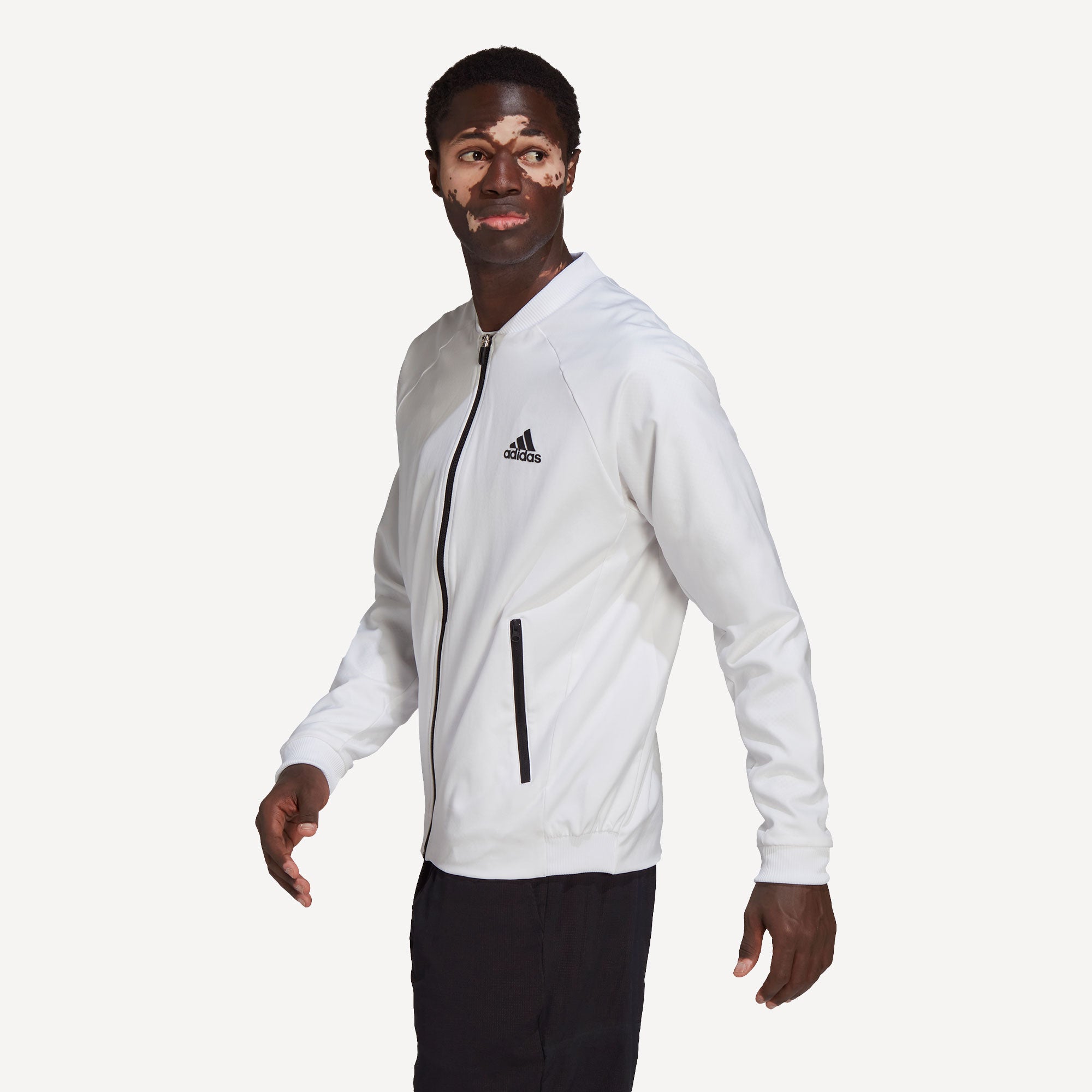 adidas Melbourne Men's Stretch Woven Tennis Jacket