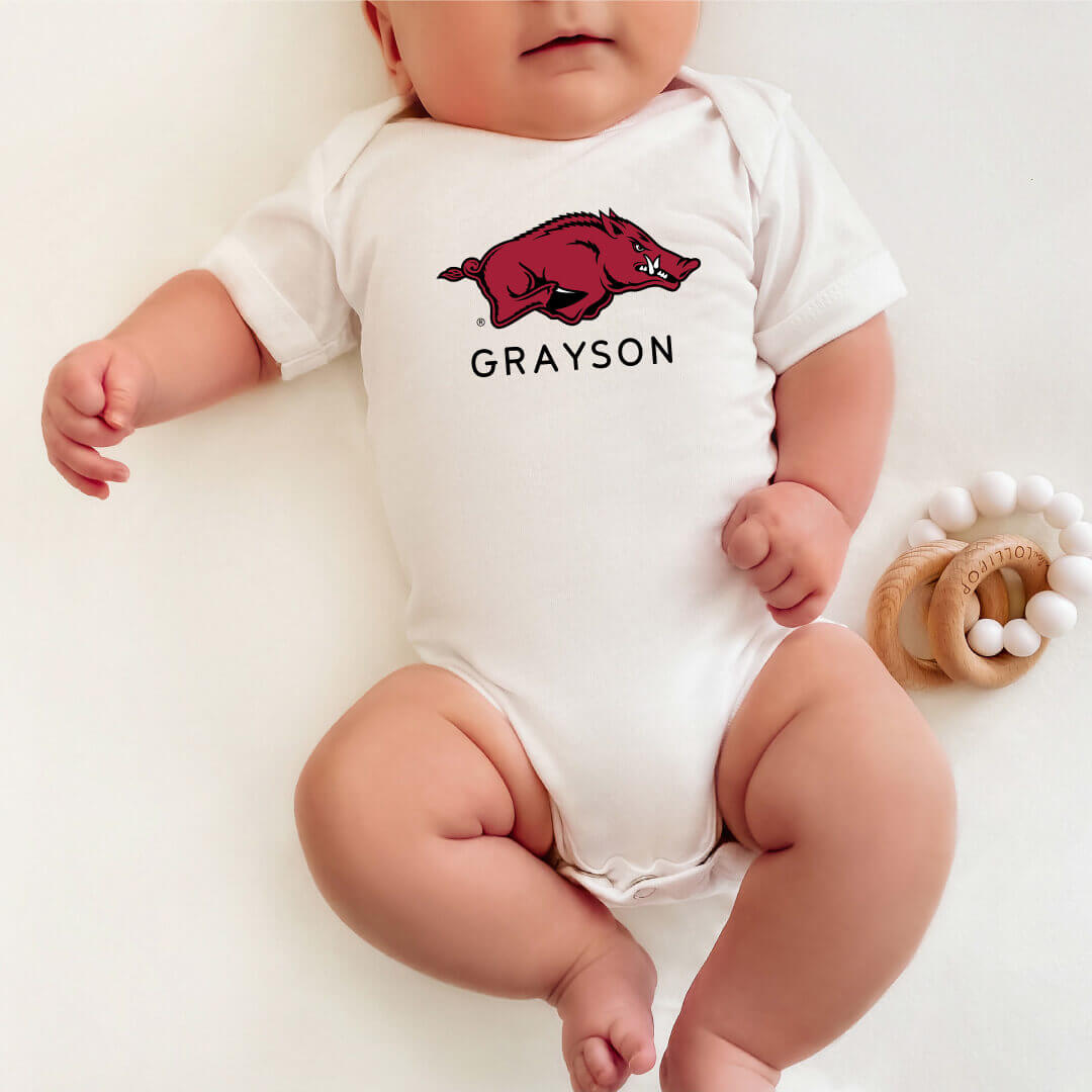  University of Arkansas | U of A Personalized Graphic Bodysuit、mySite、layawaytickets
