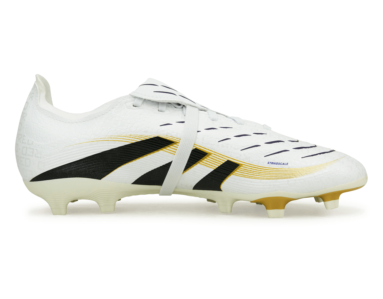 adidas Men's Predator League Foldover Tongue FG White/Black/Gold、mySite、noshort