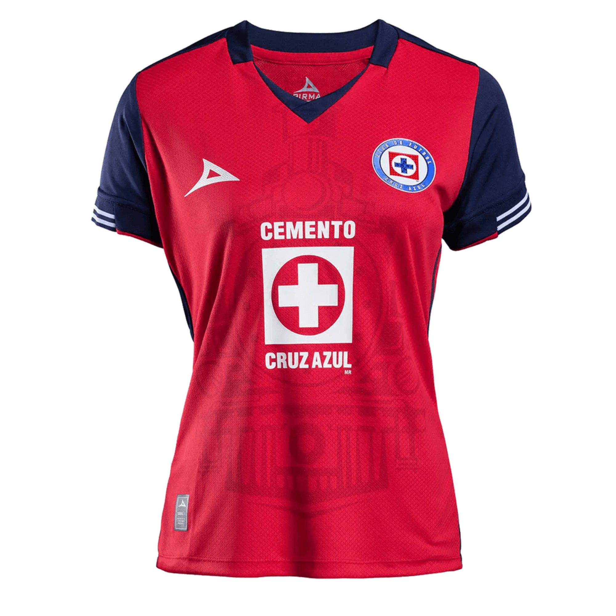 Pirma Women's Cruz Azul 2024/25 Authentic Third Jersey Red、mySite、noshort