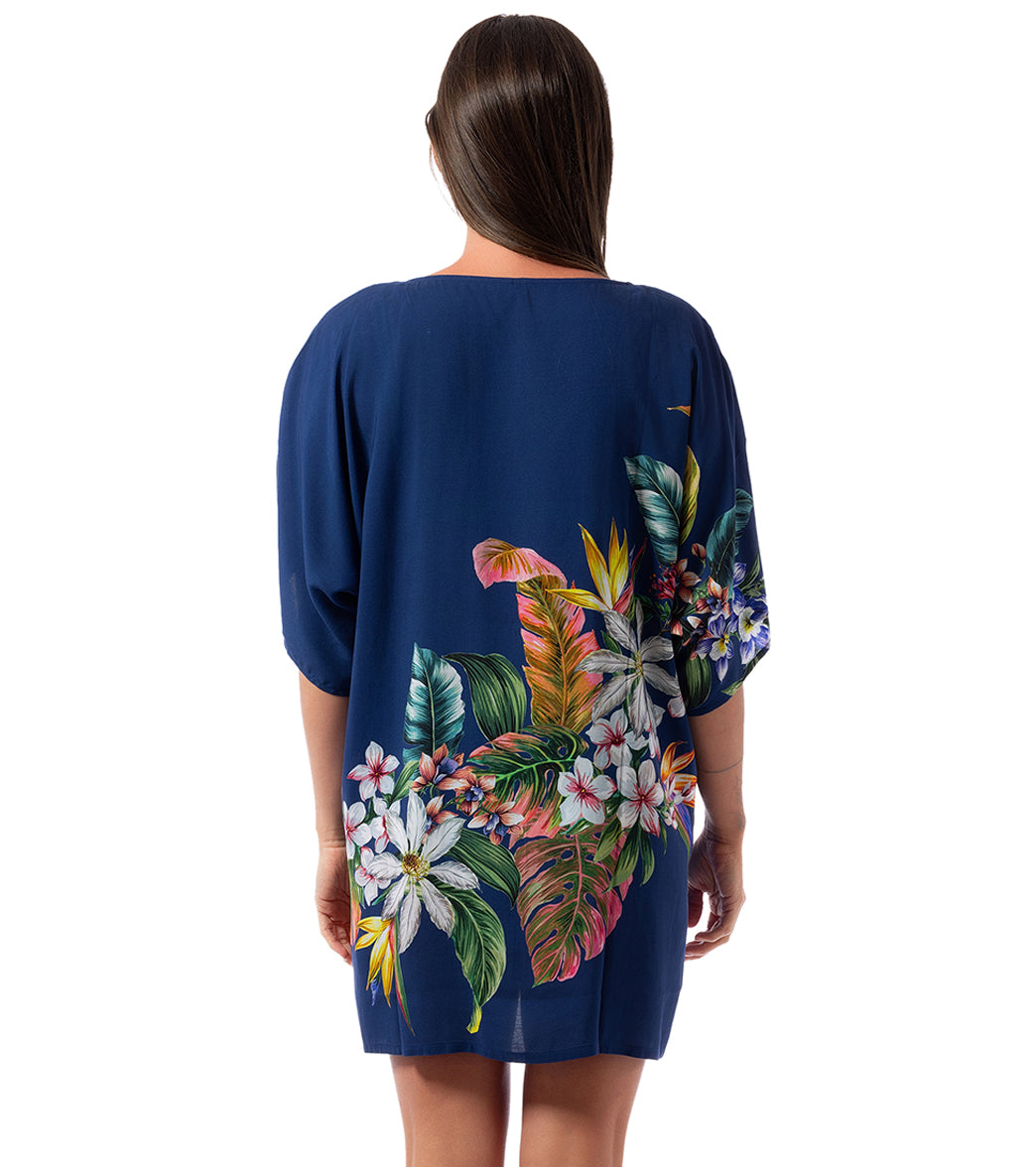 Jantzen Women's Palm Delight Celia Tunic Cover Up、mySite、noshort