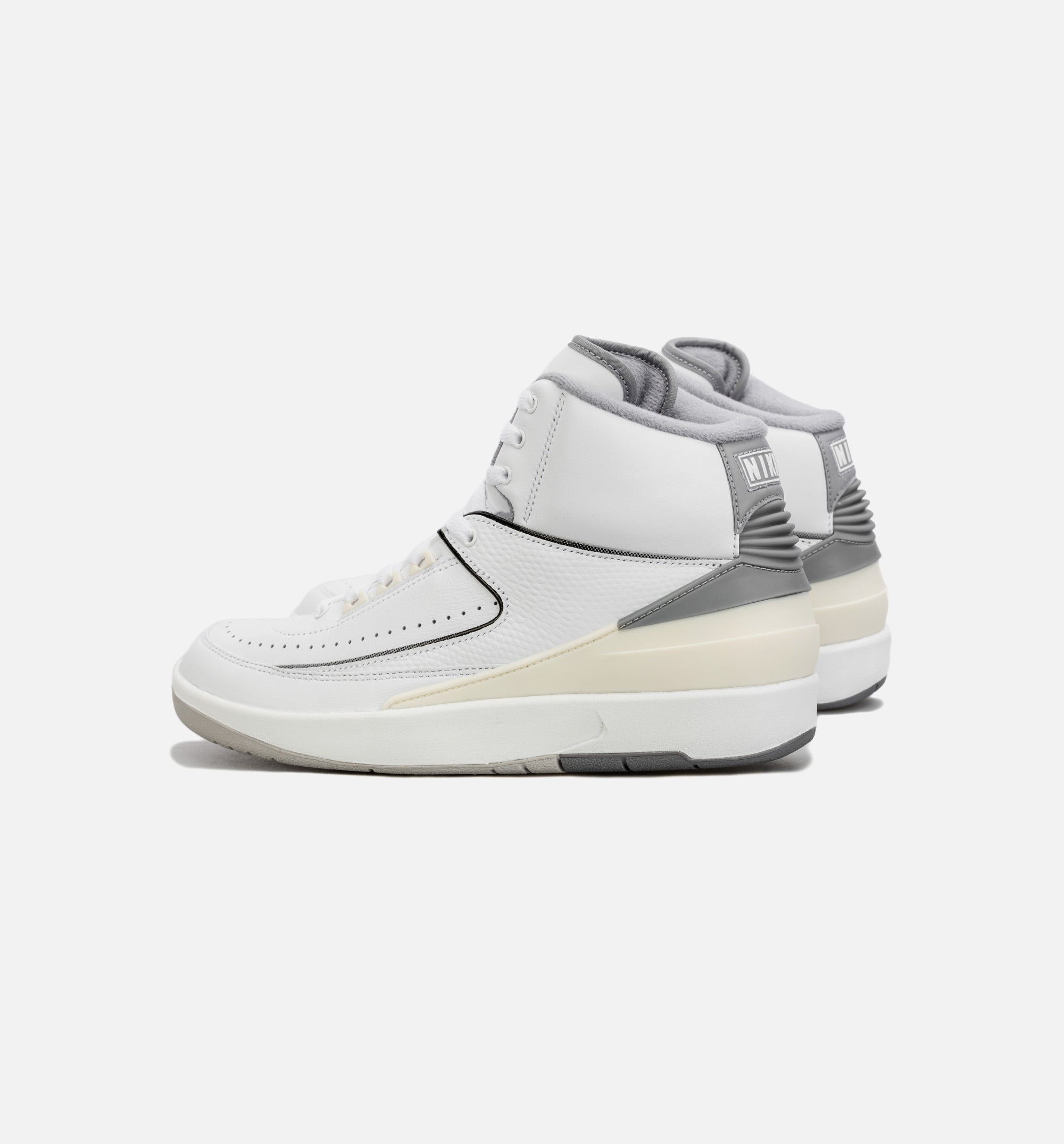 Air Jordan 2 Retro Cement Grey Mens Lifestyle Shoe - White/Grey、mySite、dreamappss