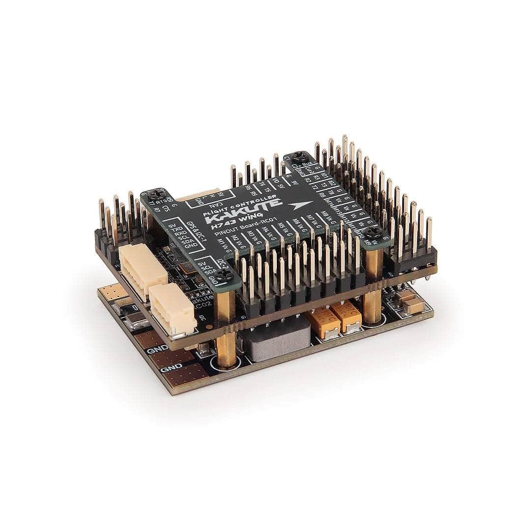  Holybro Kakute H743-WING 3-8S Fixed Wing Flight Controller & Micro M10 GPS Set、mySite、merchandisen