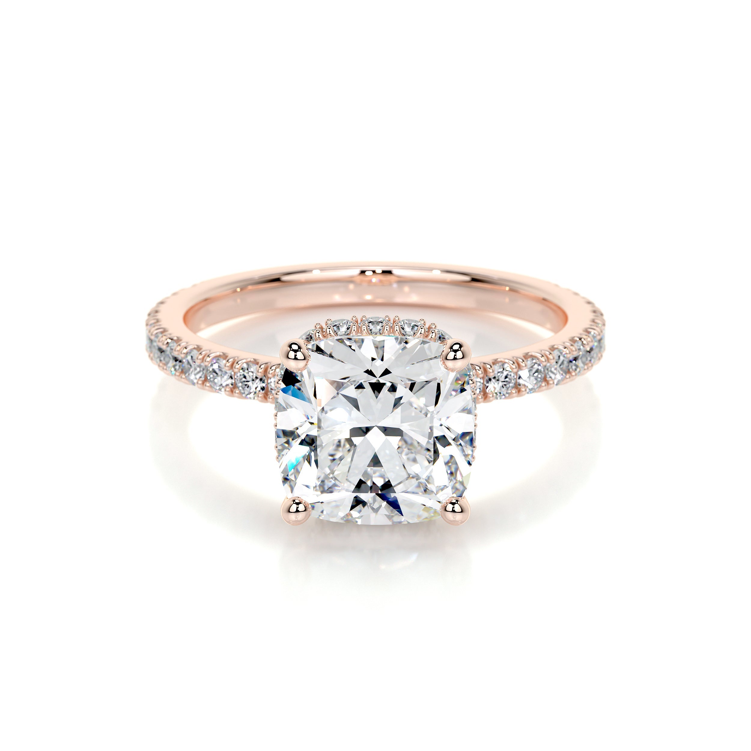 Madeline Lab Grown Diamond Ring -14K Rose Gold、mySite、hinf8tx79