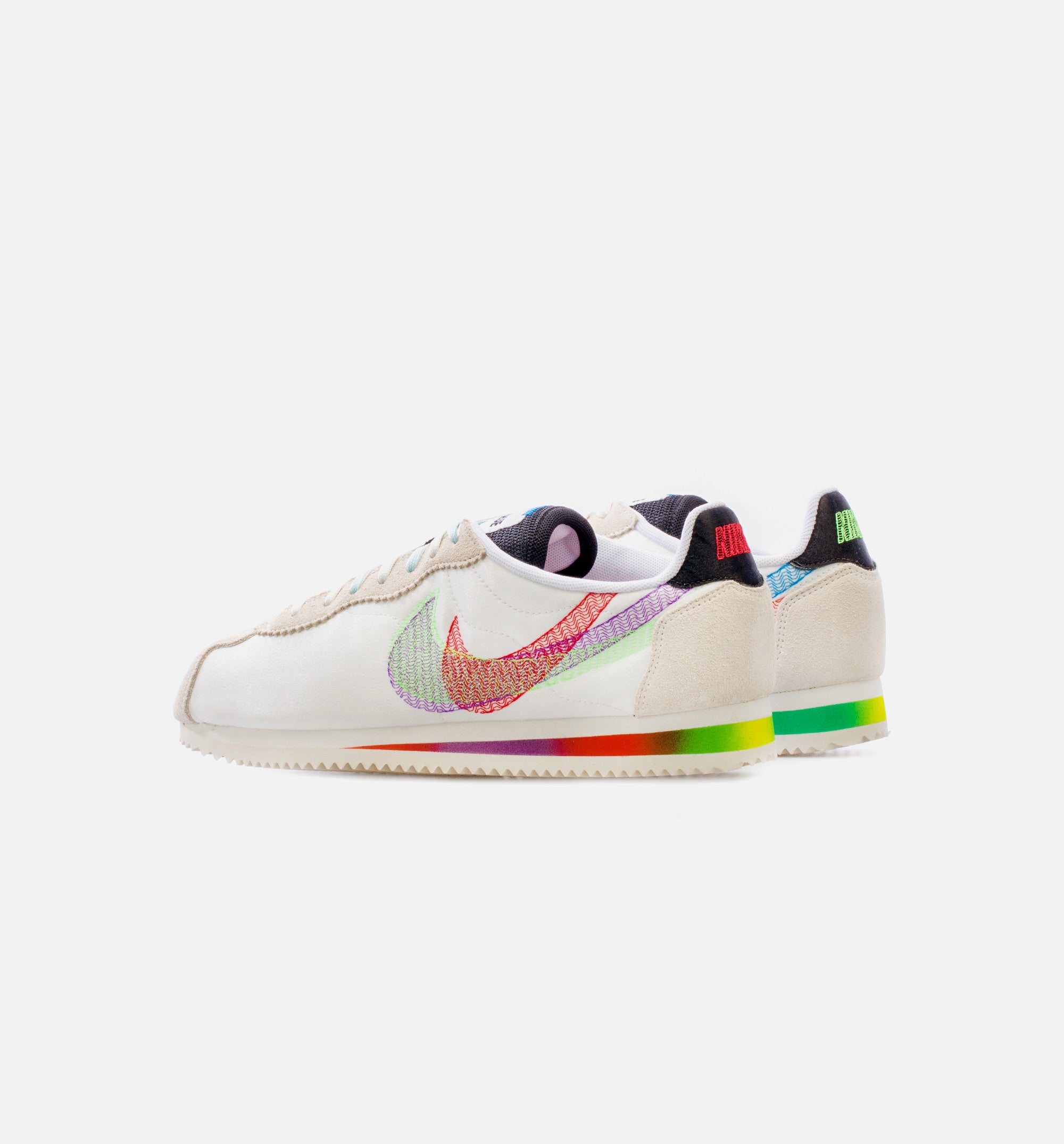 Cortez Be True Mens Lifestyle Shoe - White/Multi、mySite、dreamappss
