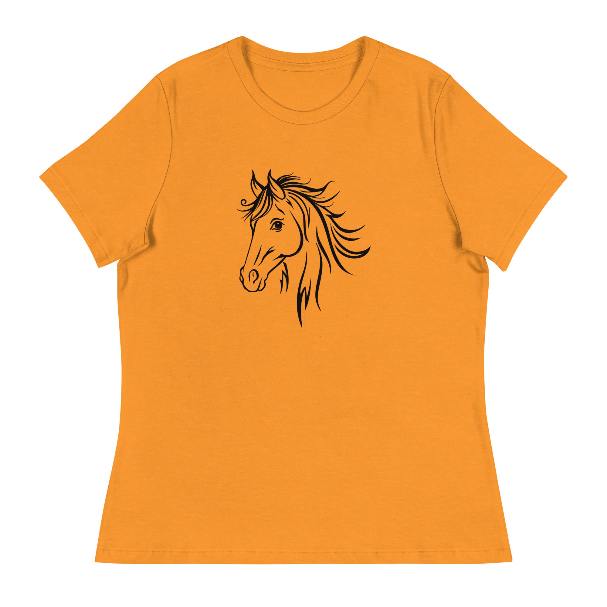 Happy Horse Women's Relaxed T-Shirt、mySite、camillekostekn