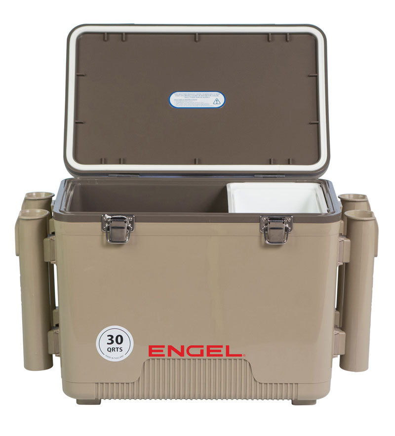 Engel 30 Quart Drybox/Cooler with Rod Holders、mySite、noshort