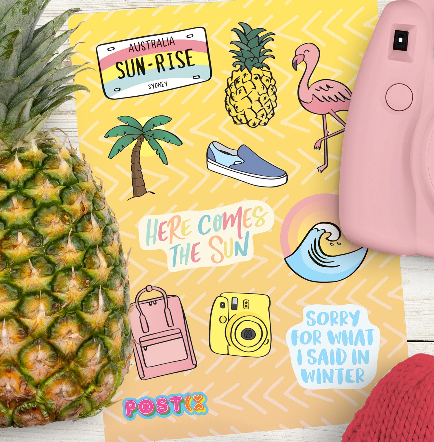  Destination Fun Sticker Sheet、mySite、ghnorth