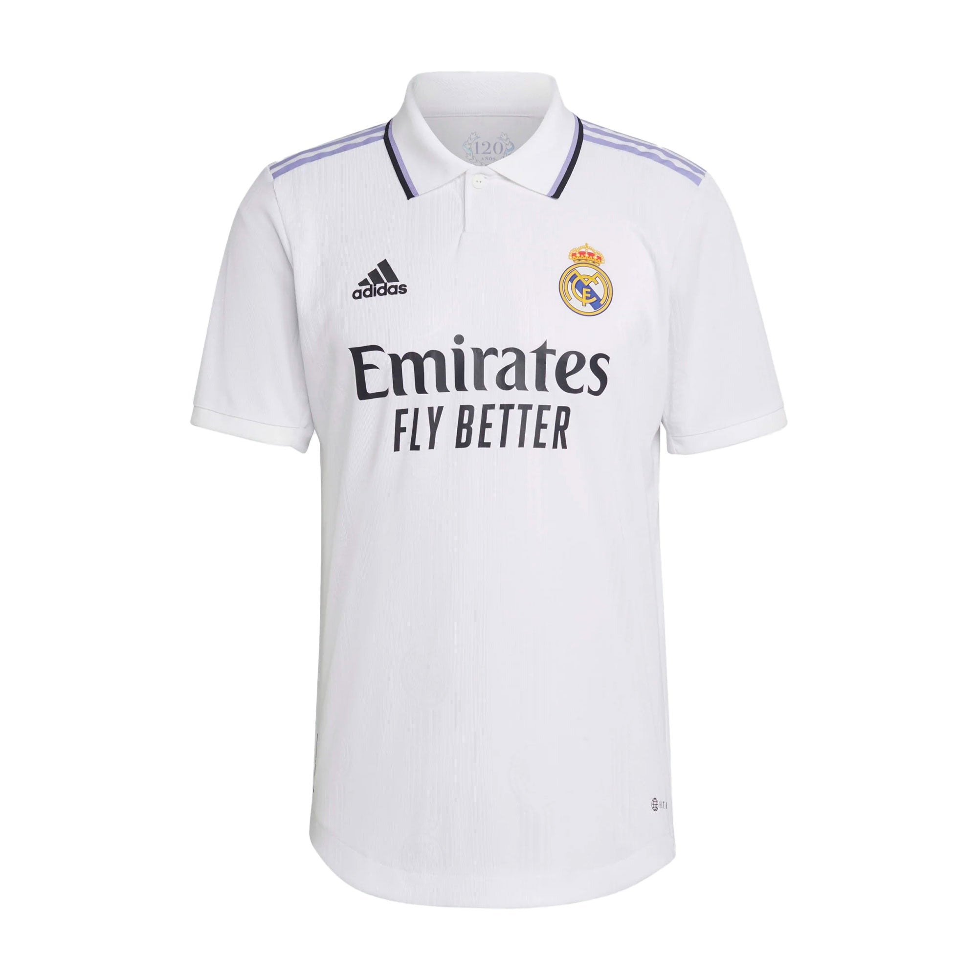 adidas Men's Real Madrid 2022/23 Authentic Home Jersey White、mySite、noshort