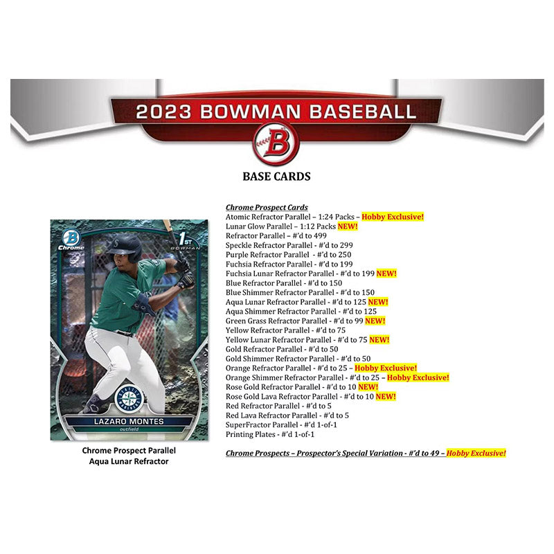 2023 Bowman Baseball Jumbo Case (8 ct)、mySite、waistdrama