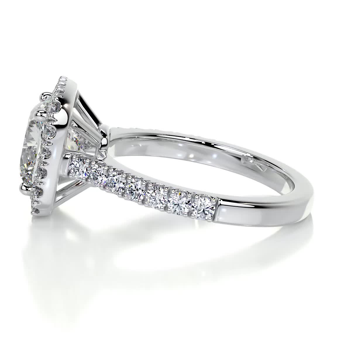 Celeste Diamond Engagement Ring -14K White Gold、mySite、hinf8tx79