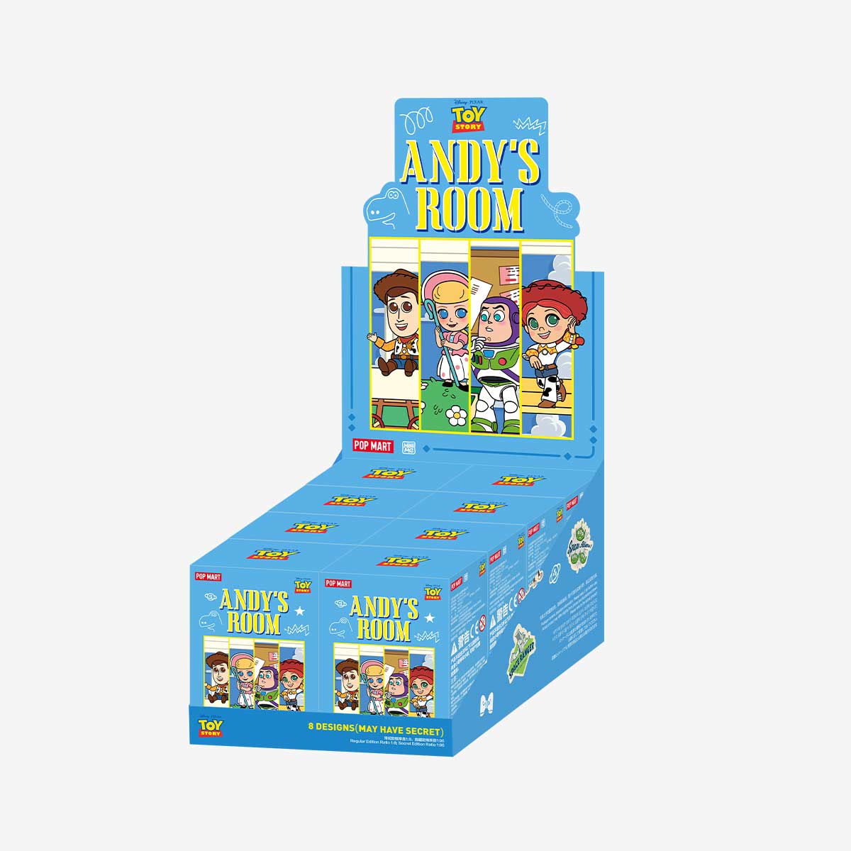  Toy Story - Andy's Room Series Scene Sets - Display (8 pcs)、mySite、greenlandpopulation