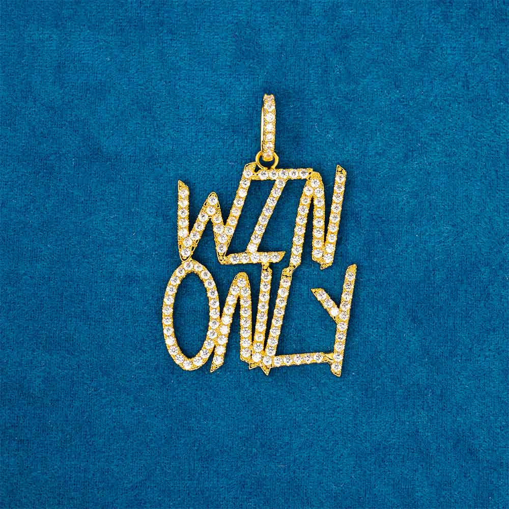 Custom Cursive Letter Pendant 14K Gold、mySite、hinf8tx79