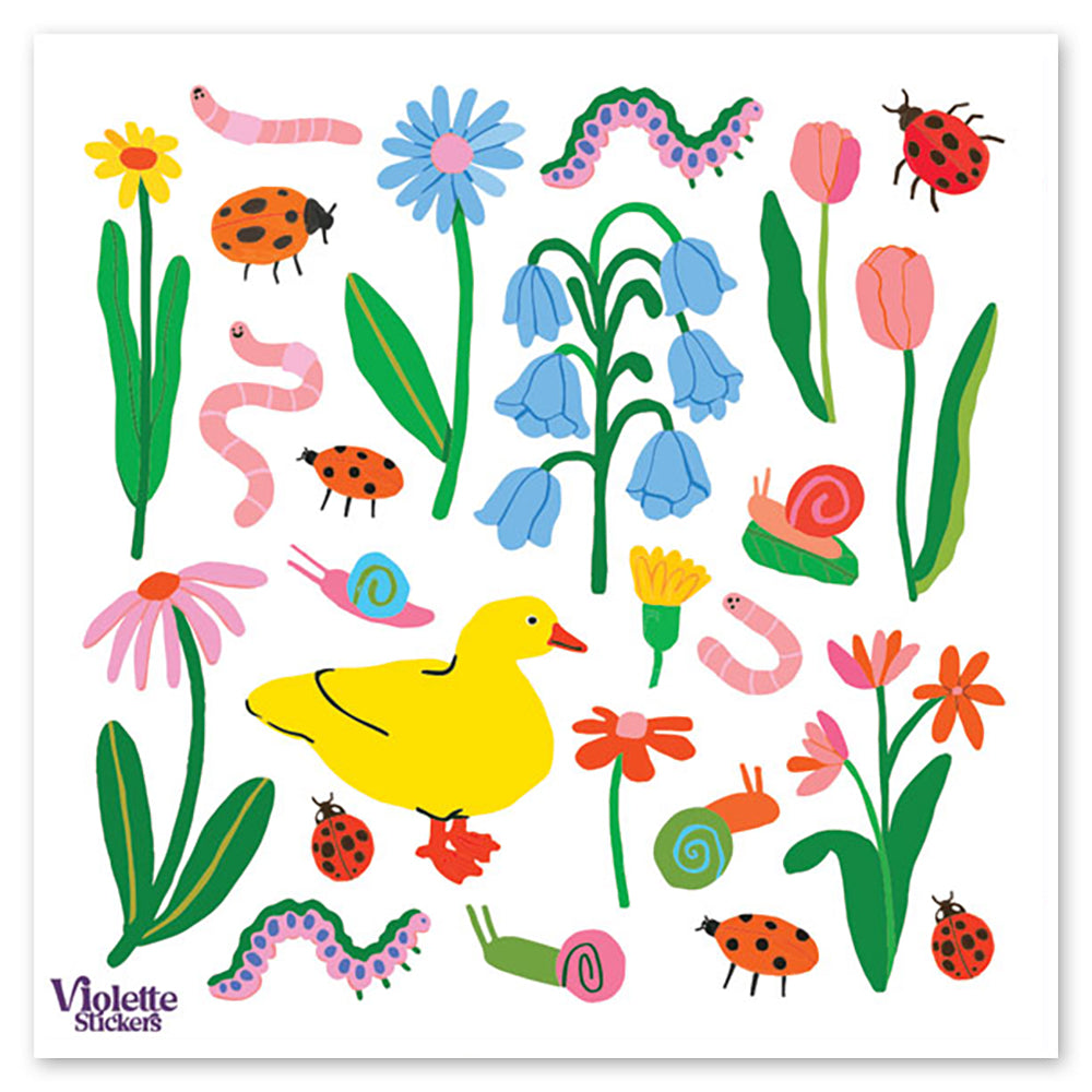  Springtime Garden Stickers、mySite、ghnorth