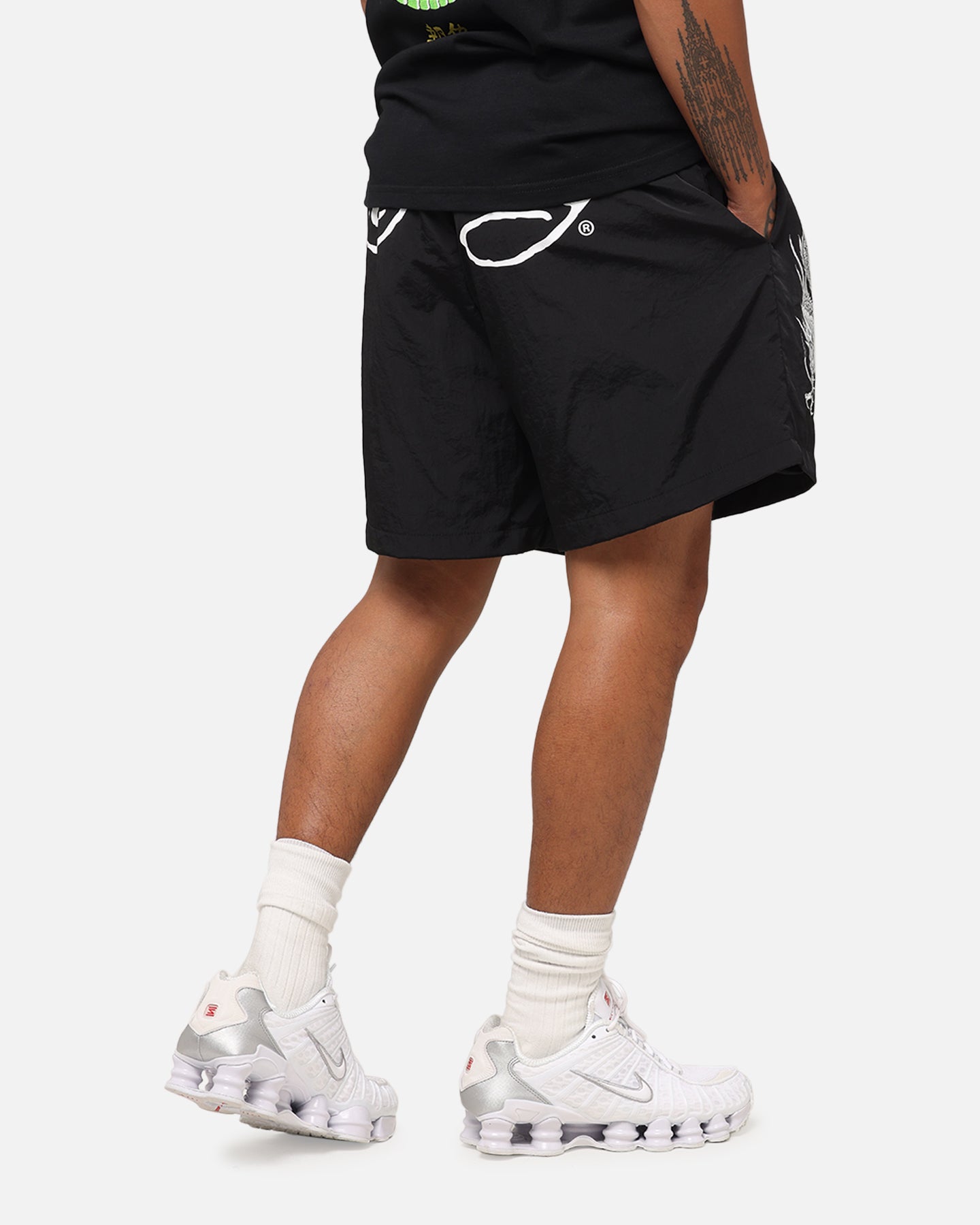 Ed Hardy Tribal Dragon Shorts Black、mySite、zt4zffjzw