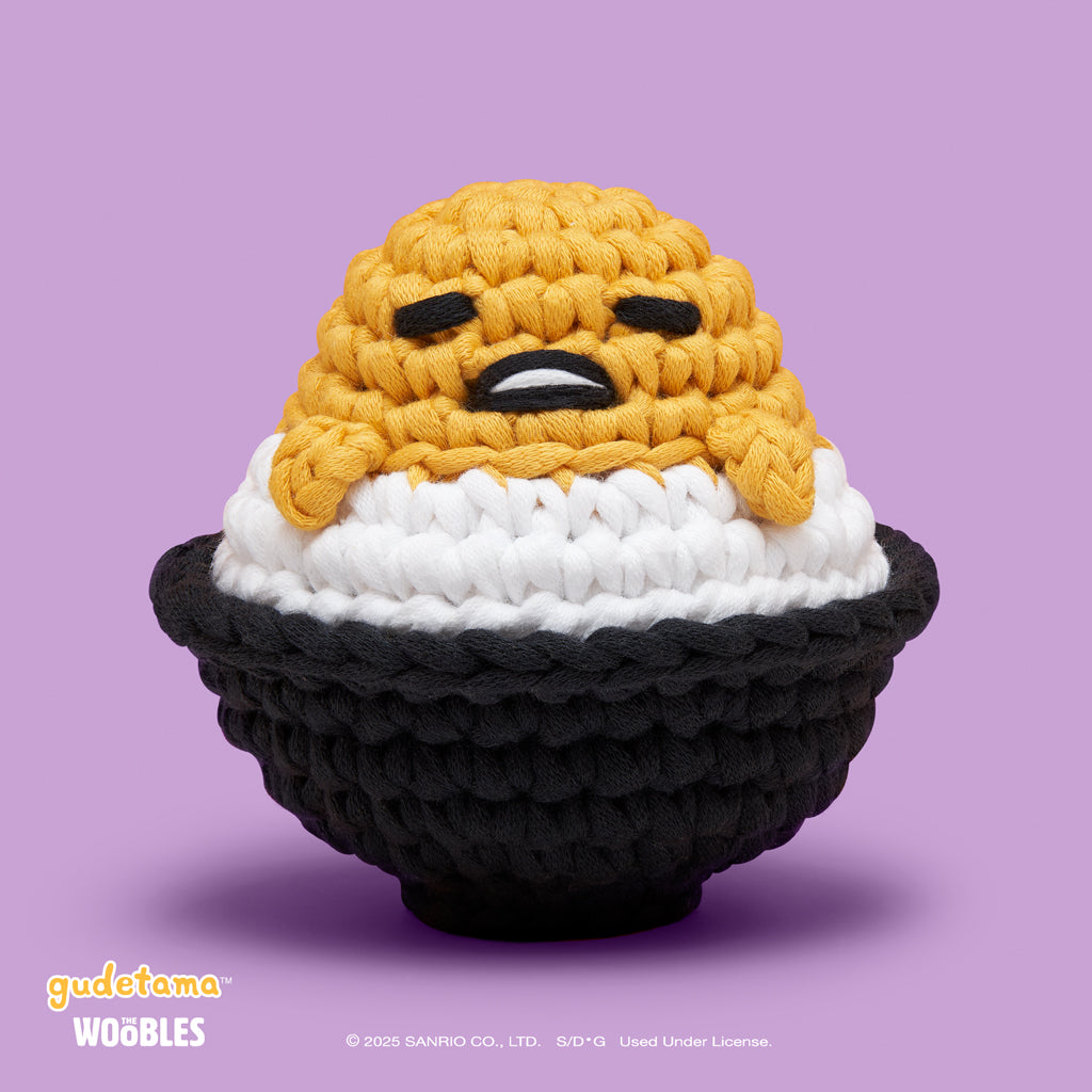  Gudetama™ Egg on Rice Crochet Kit、mySite、ghnorth
