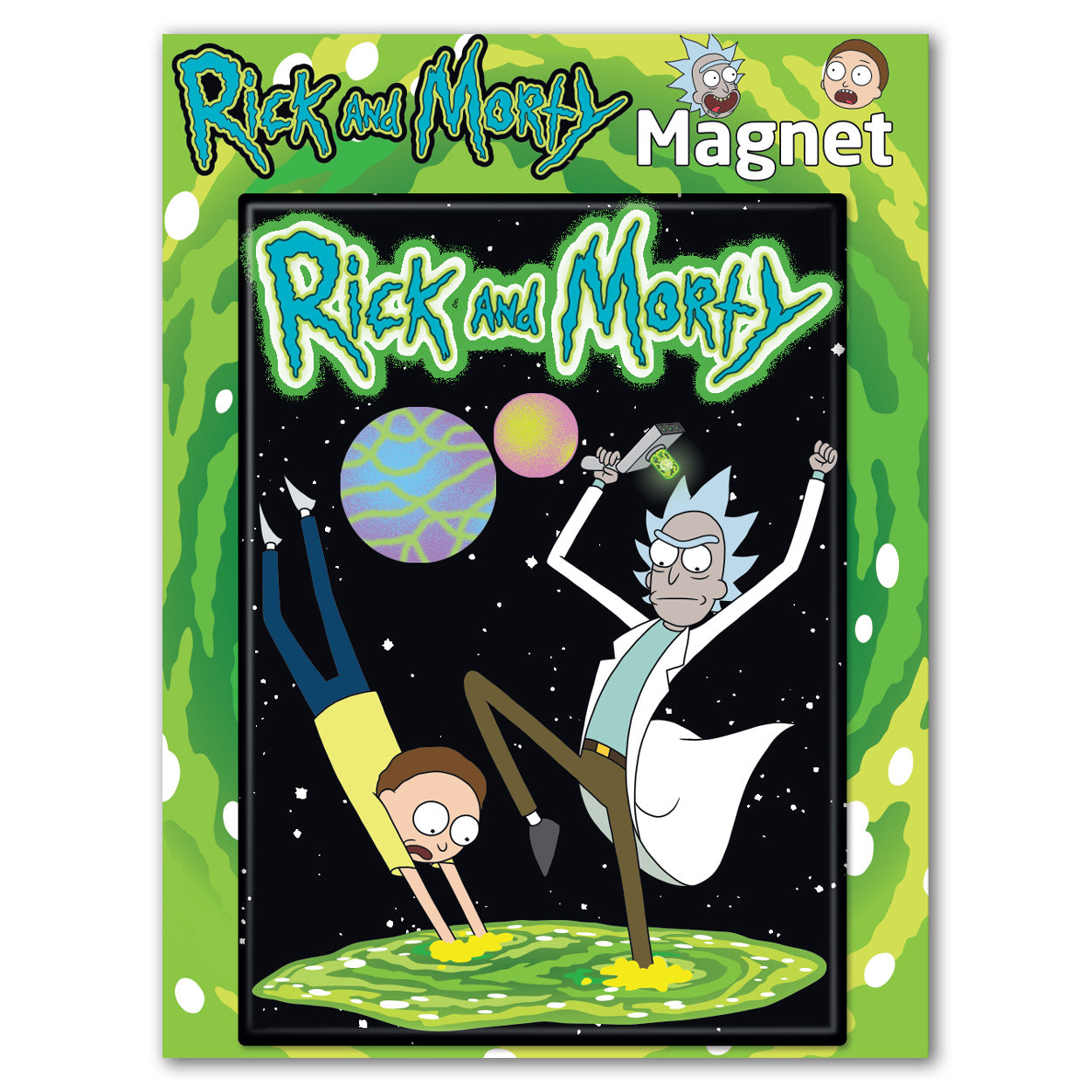  Rick & Morty Magnet、mySite、ghnorth