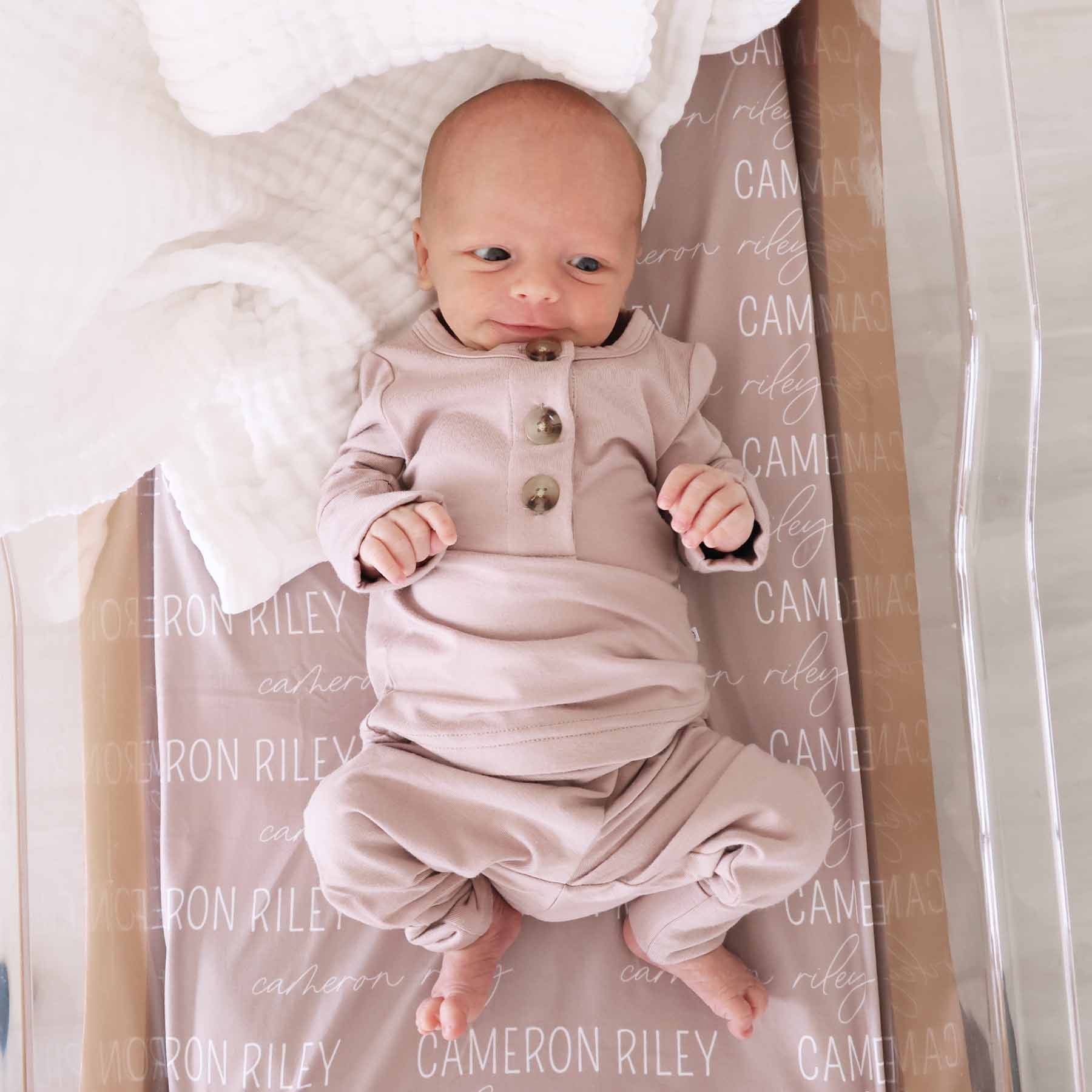  2pc Bamboo Button Top & Bottom | Mocha、mySite、layawaytickets