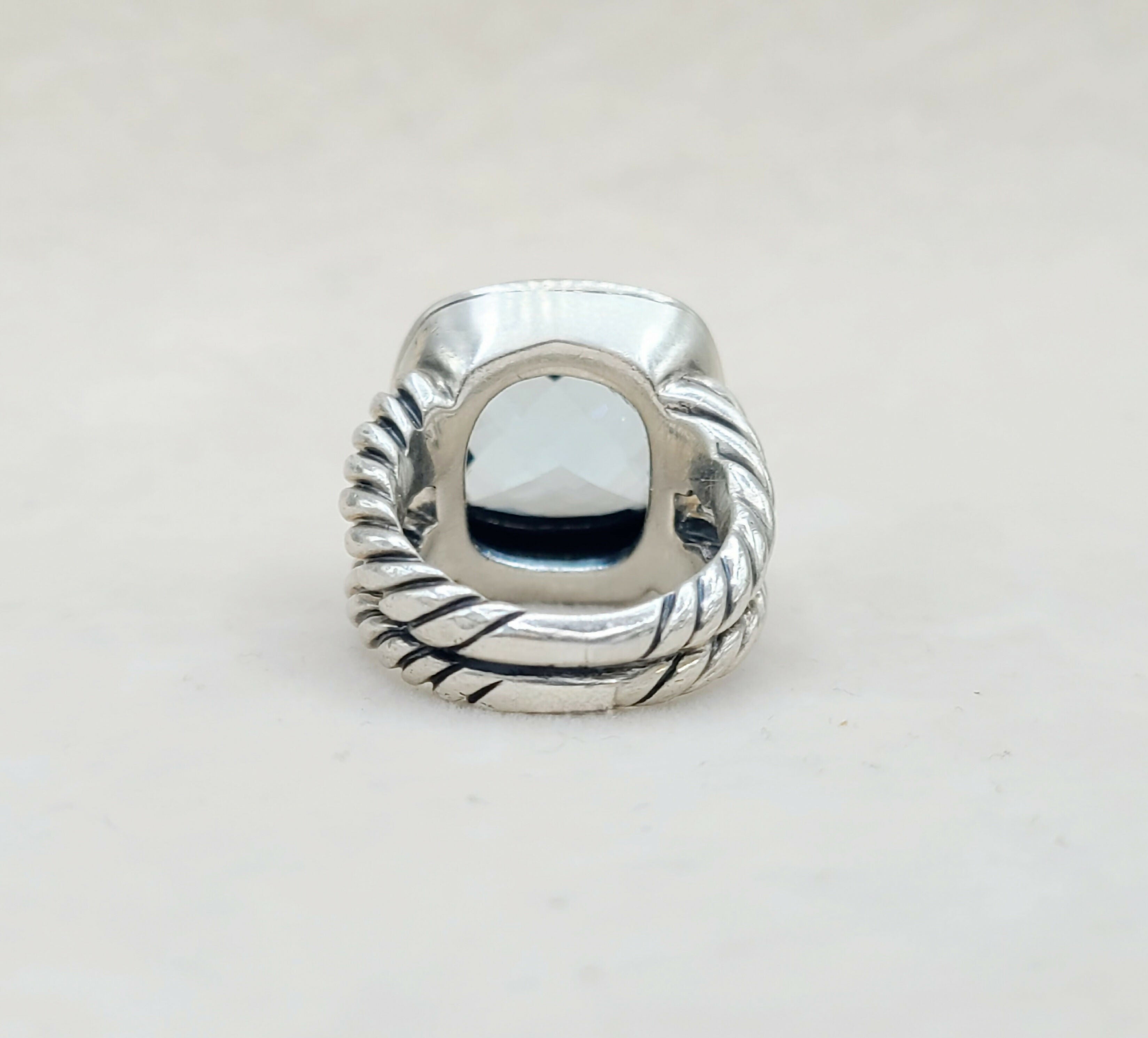 David Yurman Albion 14mm Sky Blue Topaz Ring、mySite、hinf8tx79