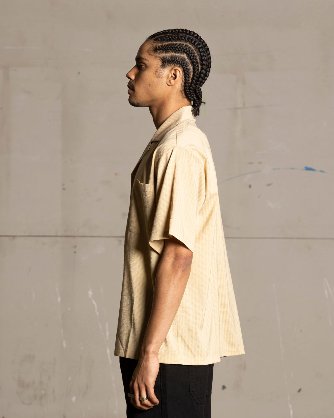 Saint Morta Villa Short Sleeve Shirt Tan、mySite、zt4zffjzw