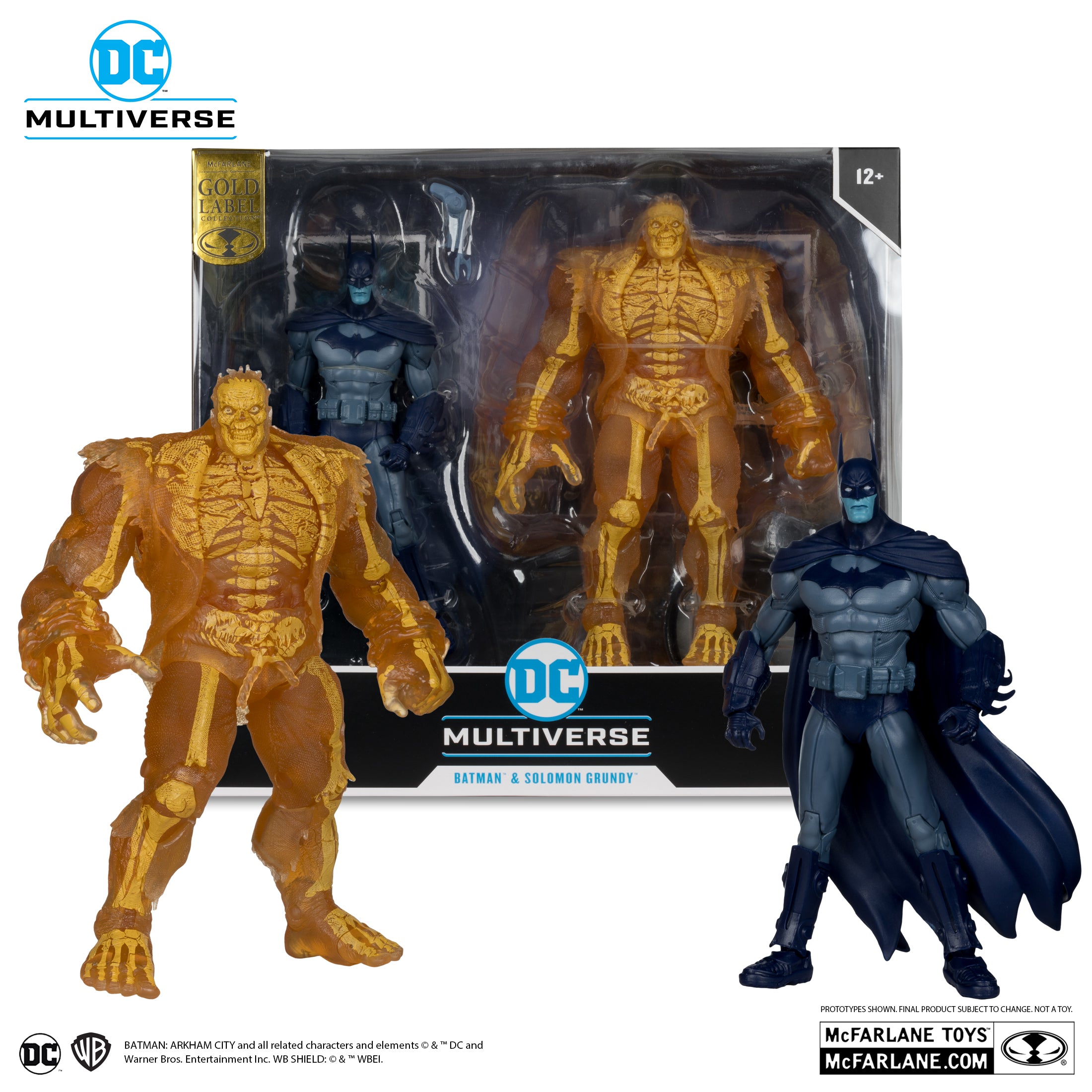 DC Multiverse Exclusive Gold Label Batman & Solomon Grundy 2-Pack (Arkham City)、mySite、hgirdovlk