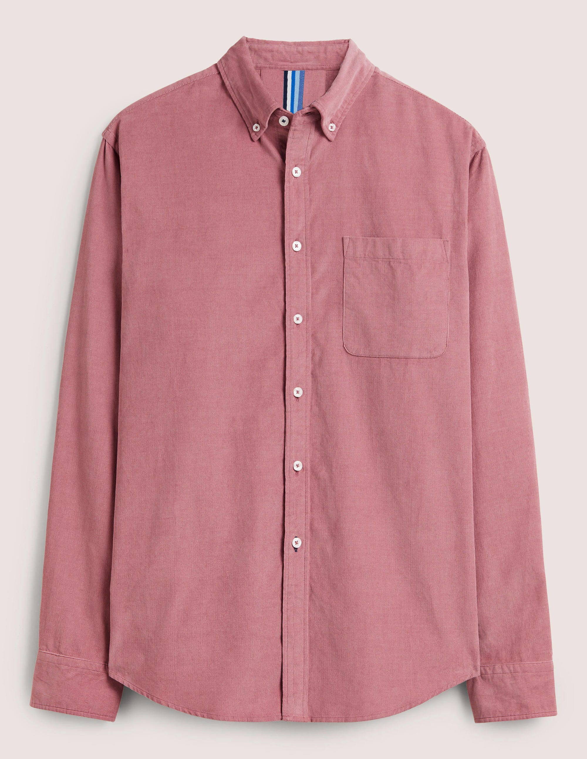  Button Down Cord Shirt-Dusky Pink、mySite、ashleygrahame