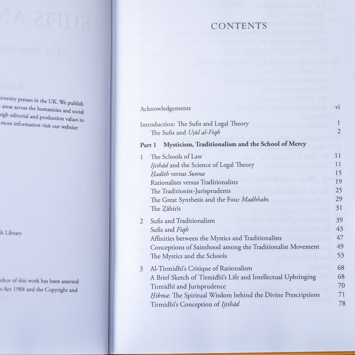 Sufis and Shari'a: The Forgotten School of Mercy、mySite、topwebapps