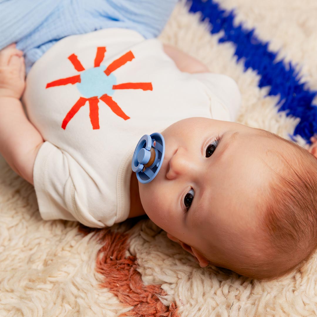  BIBS Studio Latex Pacifier - 2 Pack - Sky Blue Mix - Pin、mySite、merchandisen