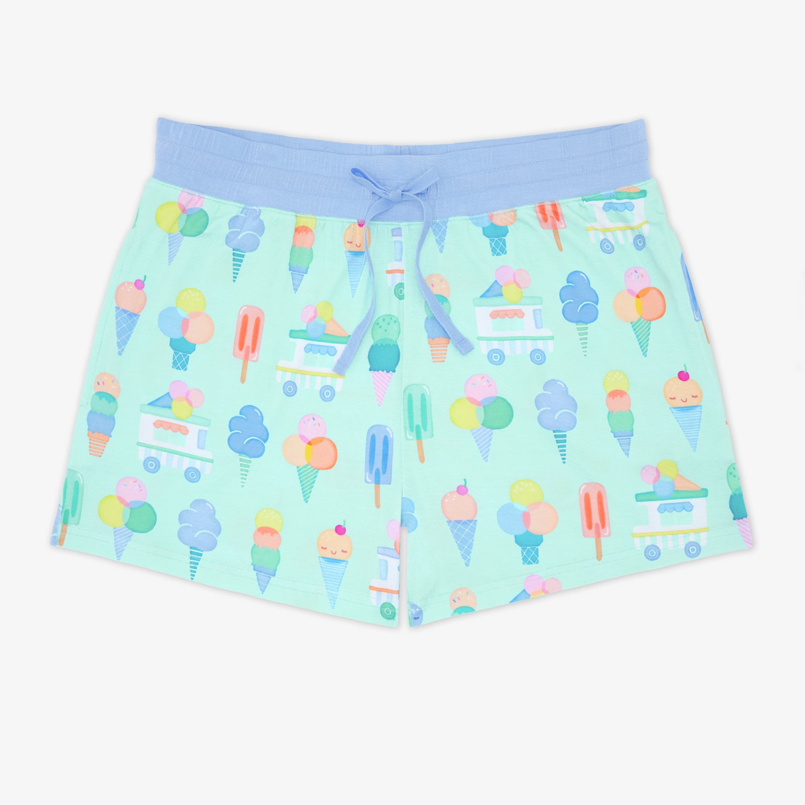 Sweet Scoops Women's Pajama Shorts、mySite、g9winljtr