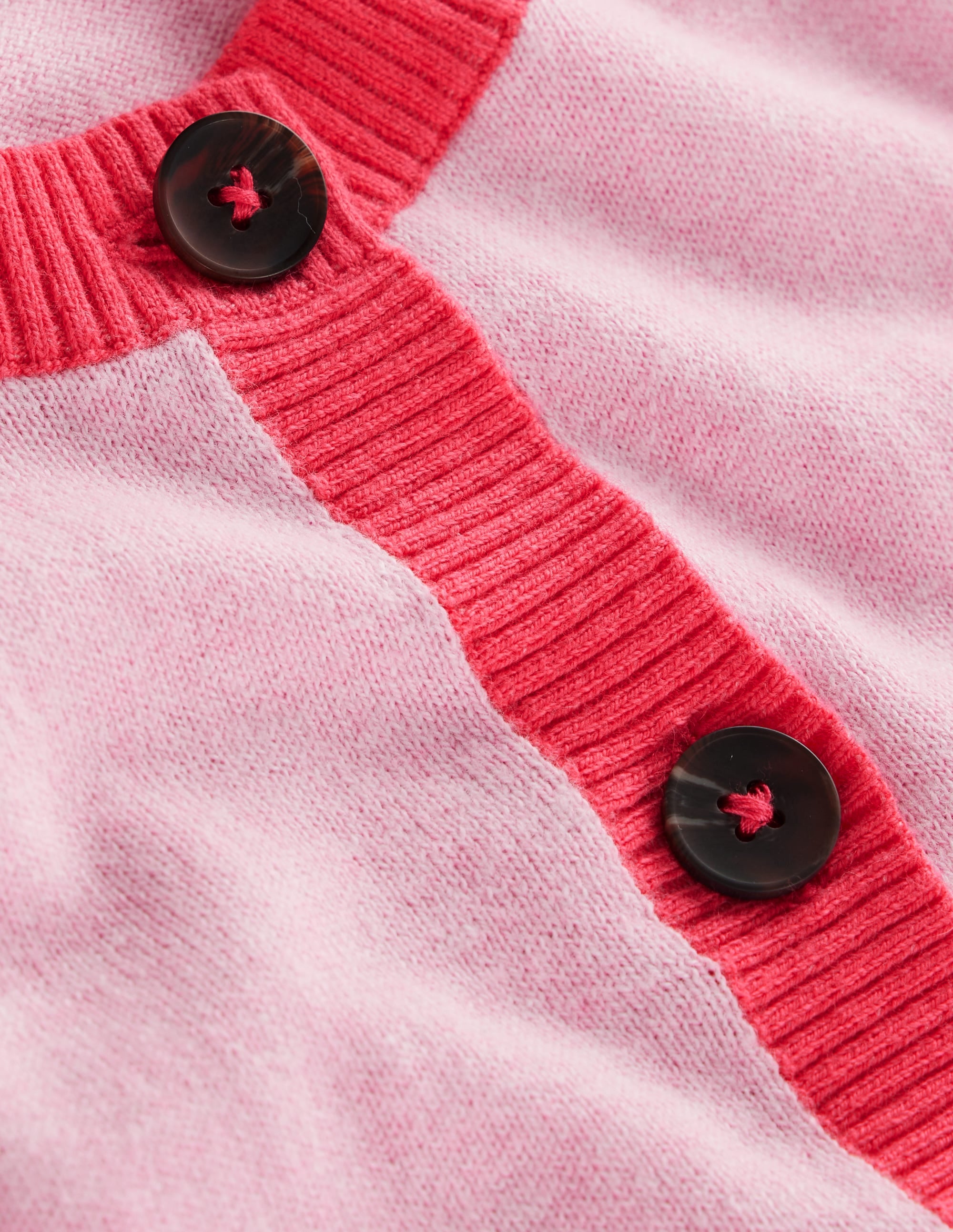  Meg Saddle Sleeve Cardigan-Soft Pink, Colourblock、mySite、ashleygrahame