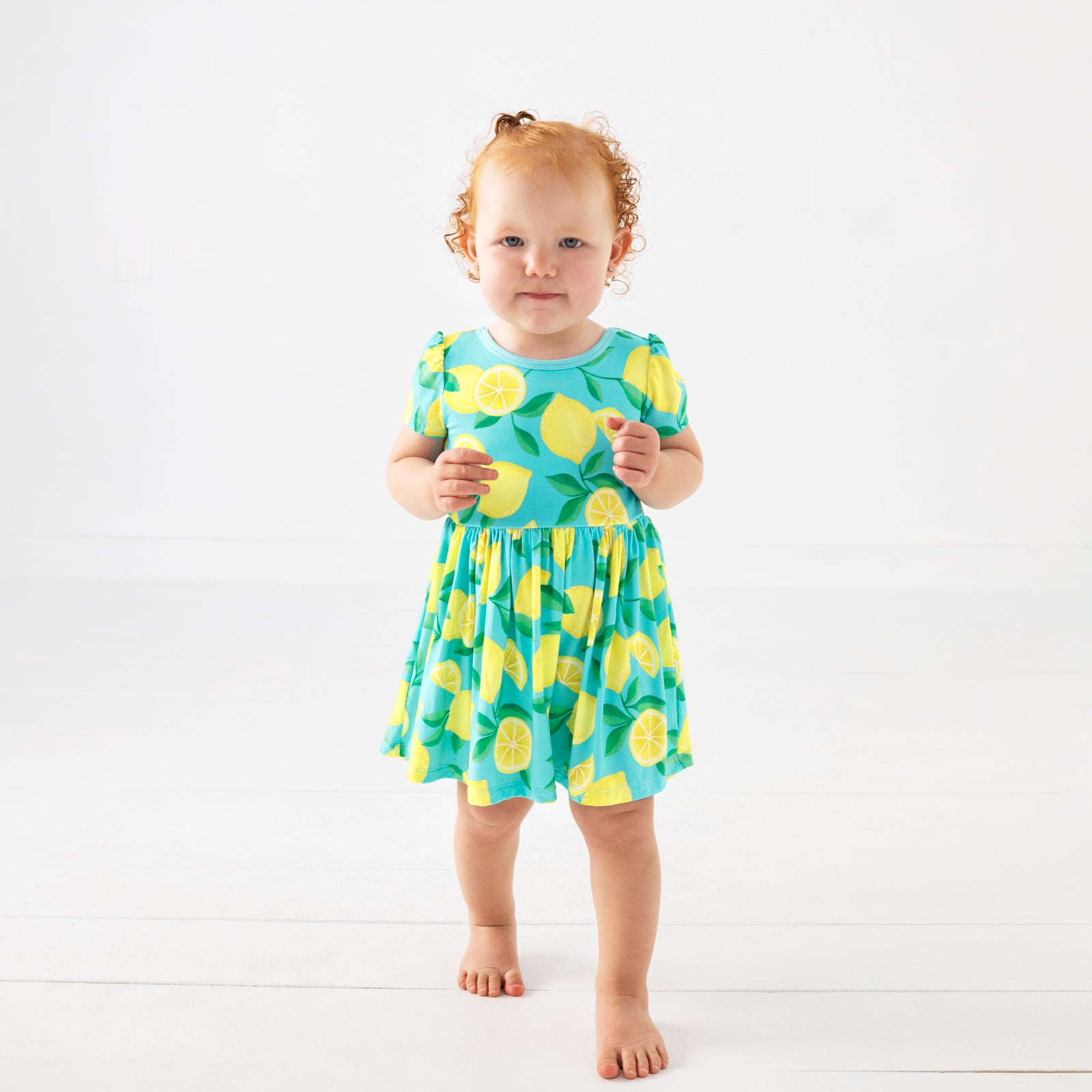  Blue Sunny Citrus Skater Dress with Bodysuit、mySite、layawaytickets