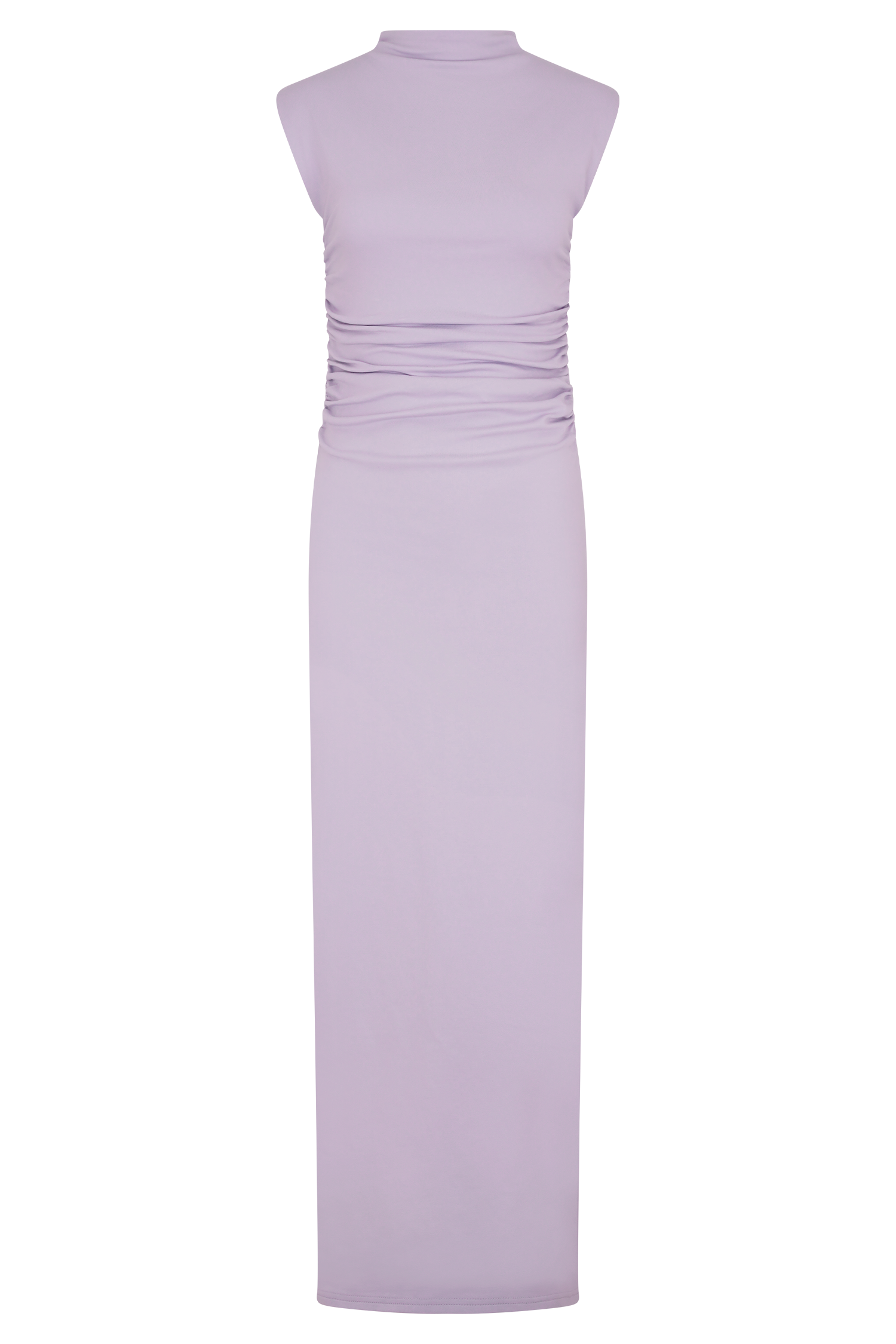 Elliot High Neck Sleeveless Maxi Dress - Lilac、mySite、solidvoid