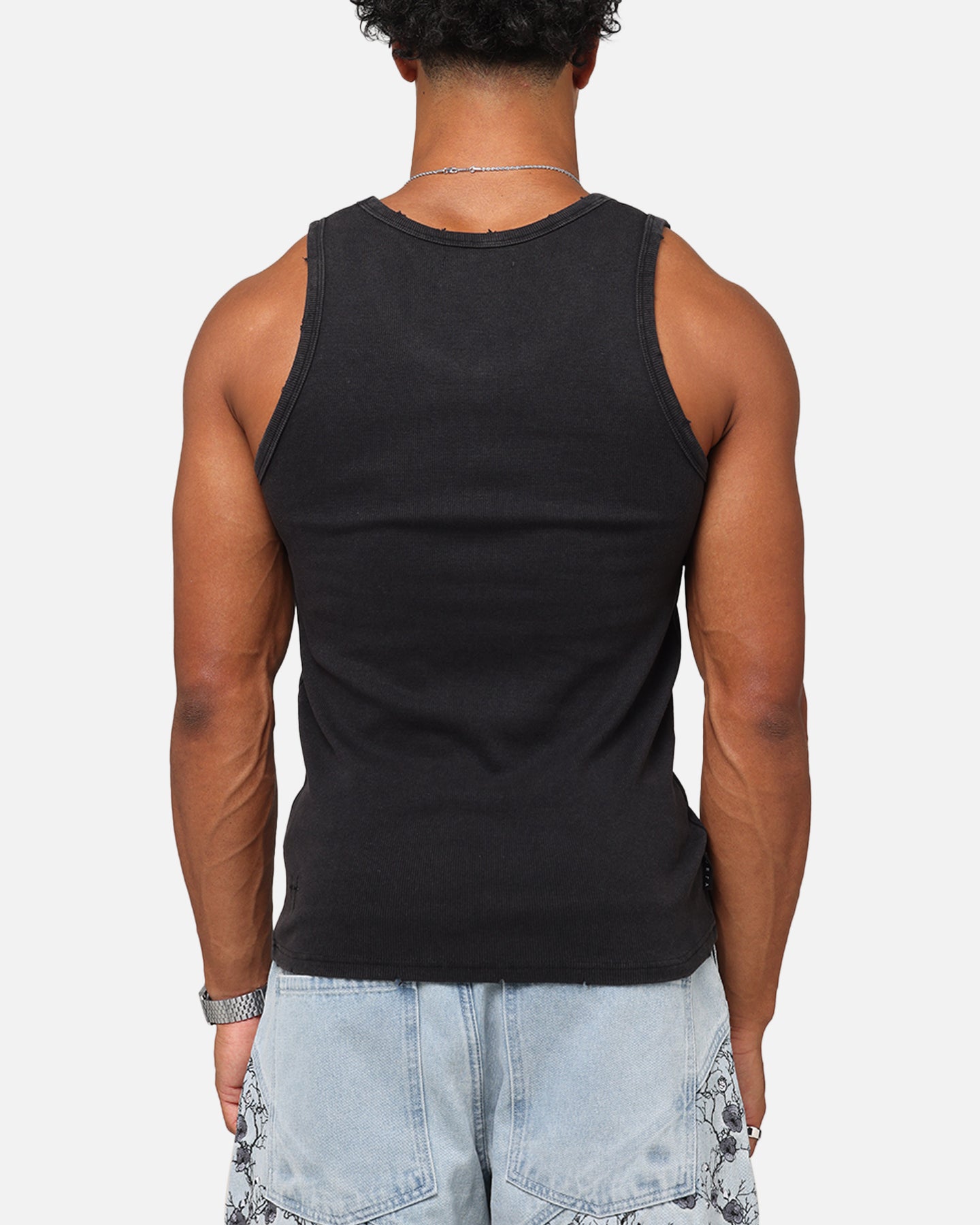 Saint Morta Arvina Distressed Singlet Black、mySite、zt4zffjzw