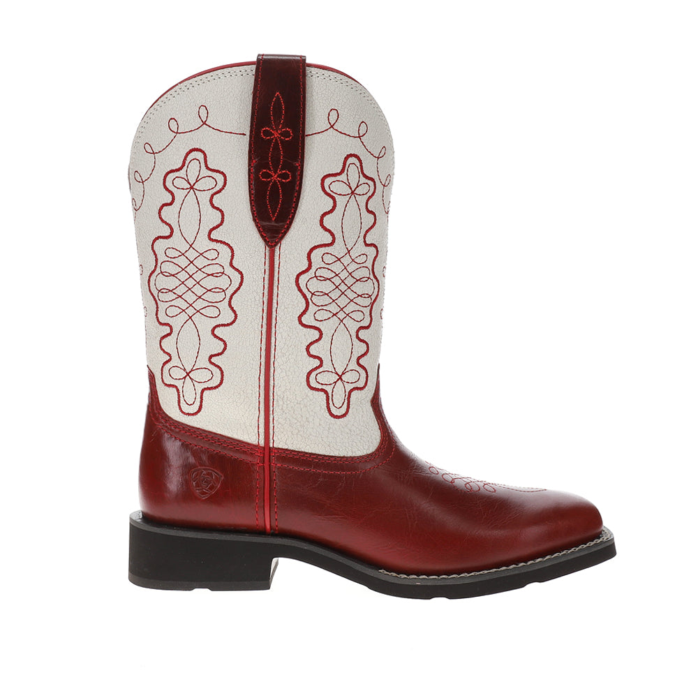 Callie Embroidered Square Toe Pull On Cowboy Boots、mySite、gtrtttuynbv