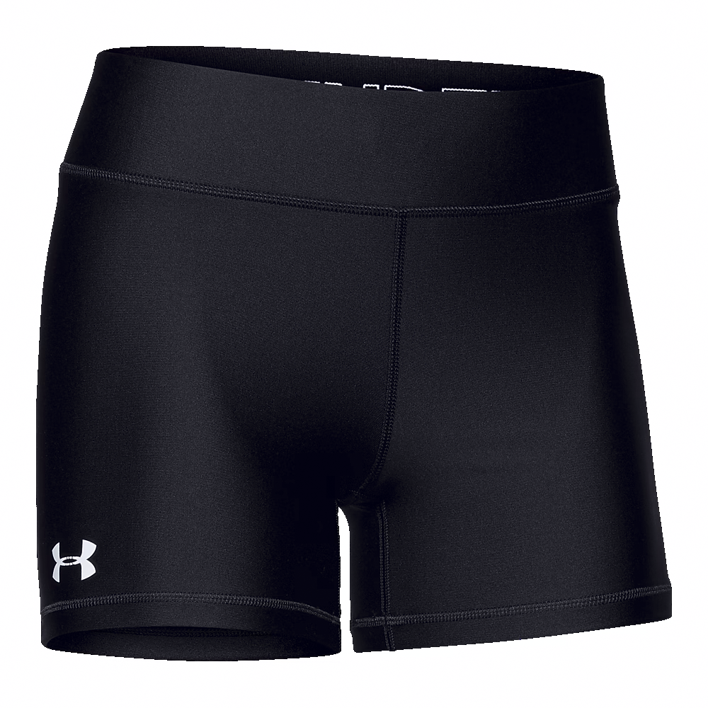 Under Armour Women's HeatGear庐 Compression Shorts - Black、mySite、noshort