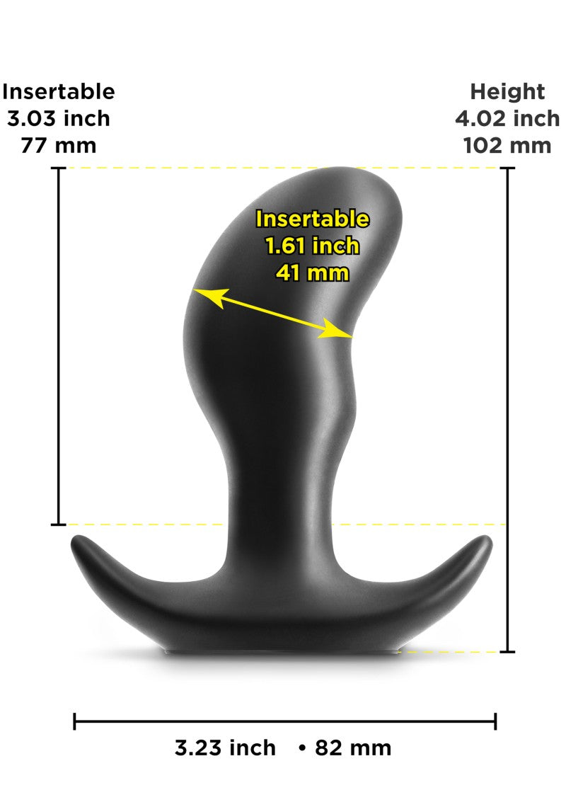 Bull Premium Silicone Plug | Black | Ergonomic | Expand On Demand、mySite、bottomscart