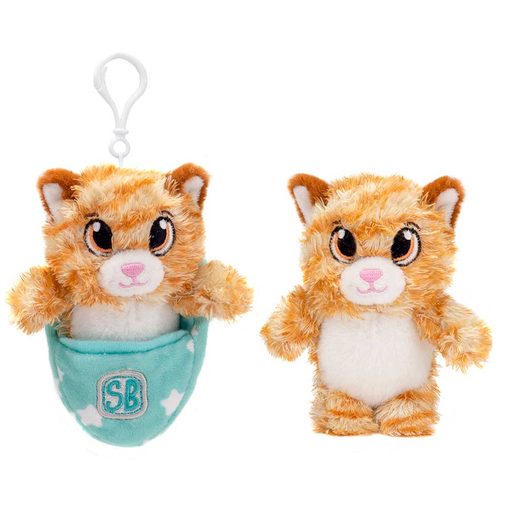 POCKET SWADDLES - 4.5IN CAT KEYCLIP、mySite、g9winljtr