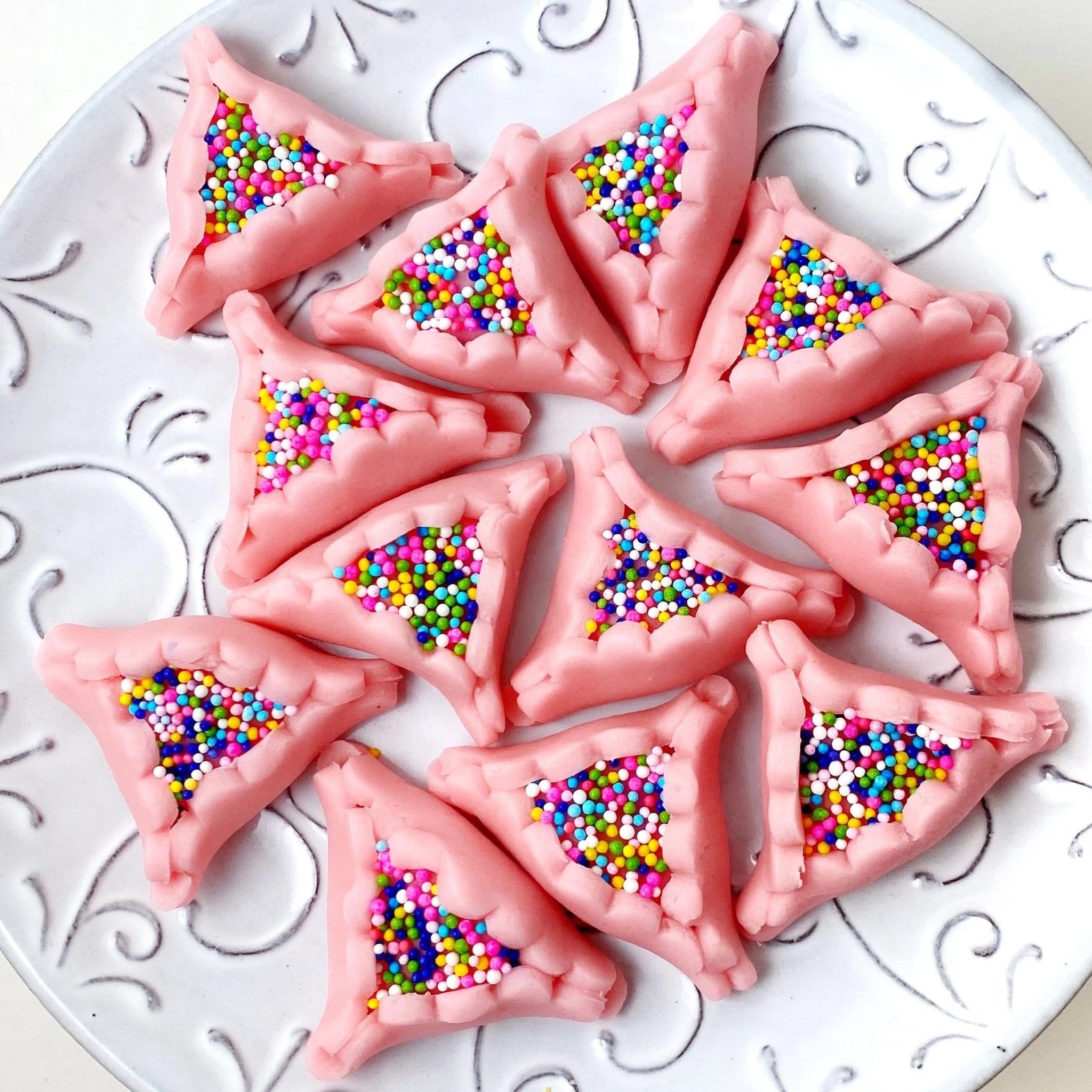 Marzipan Sprinkle Pink Hamantaschen、mySite、topwebapps
