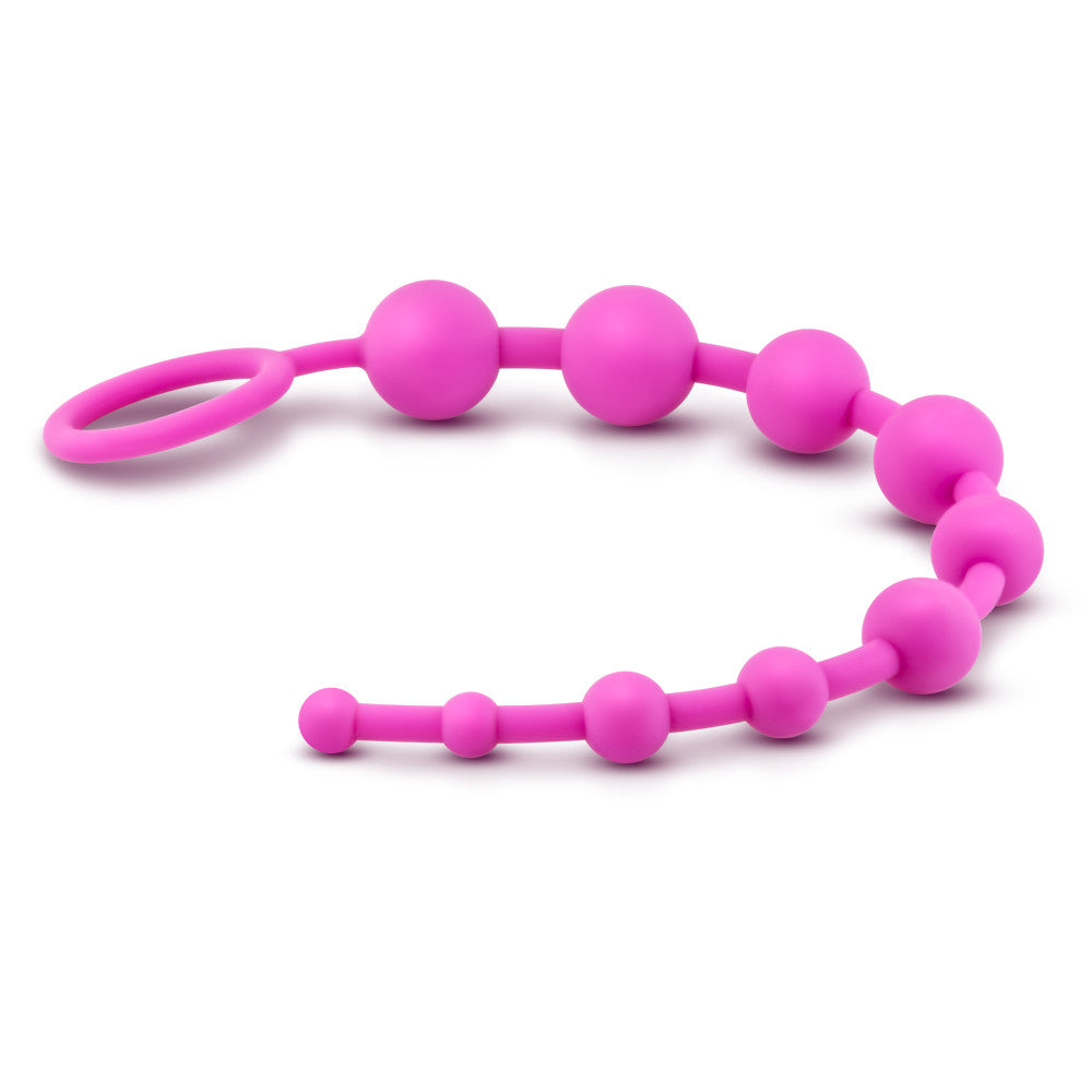 Luxe By Blush® | Pink 12.5-Inch Anal Beads、mySite、bottomscart